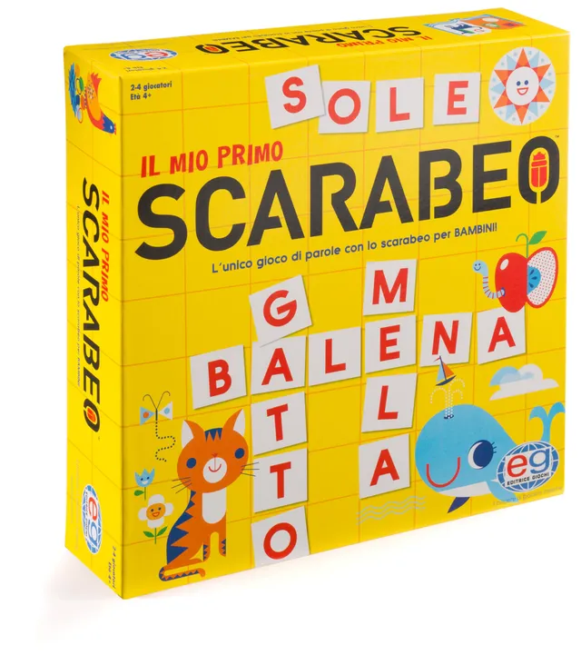 Spin Master Il Mio Primo Scarabeo gioco da tavolo 4-7 anni
