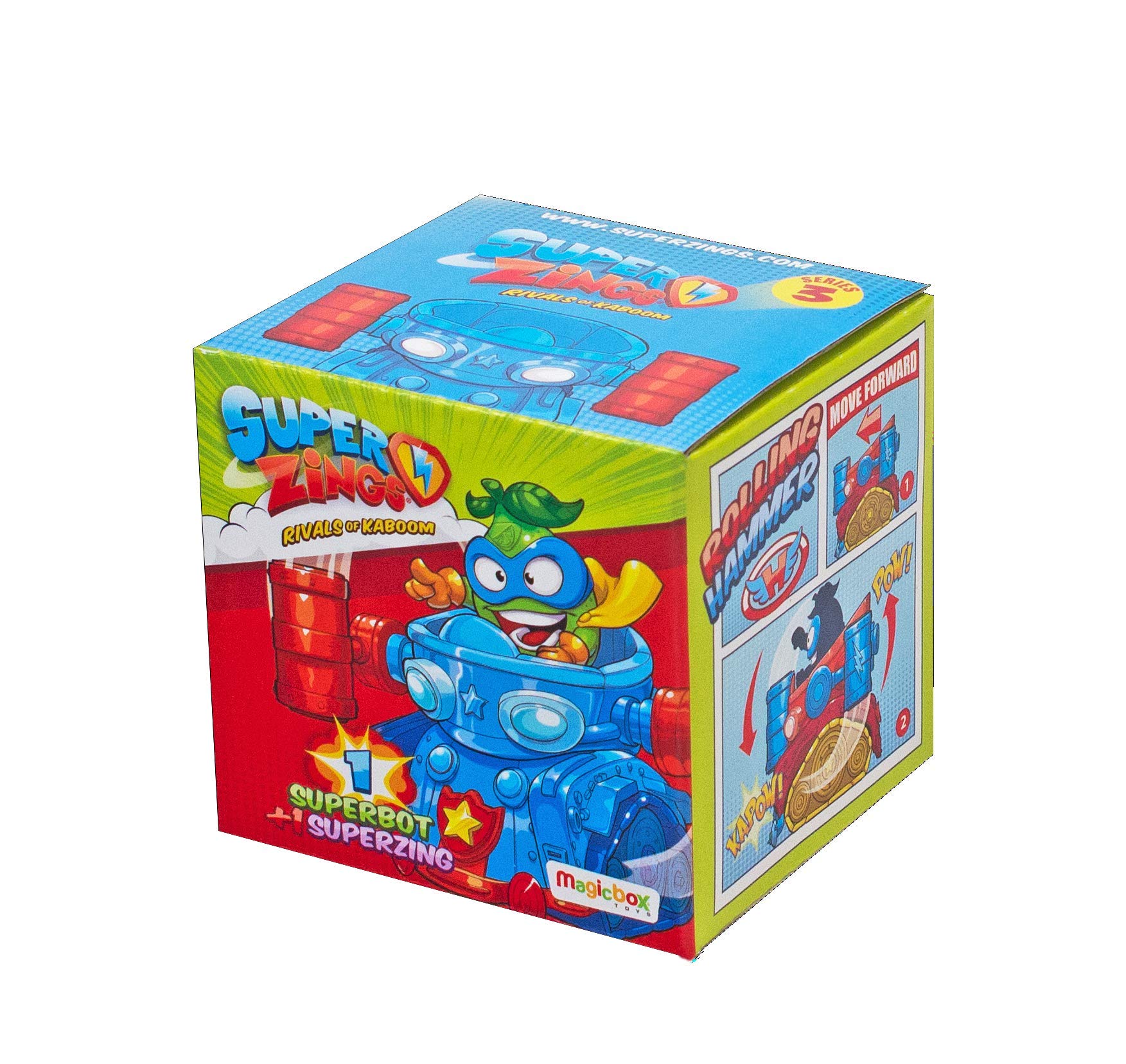 SuperThings Serie 3 display 16 pezzi robot e figure assortiti