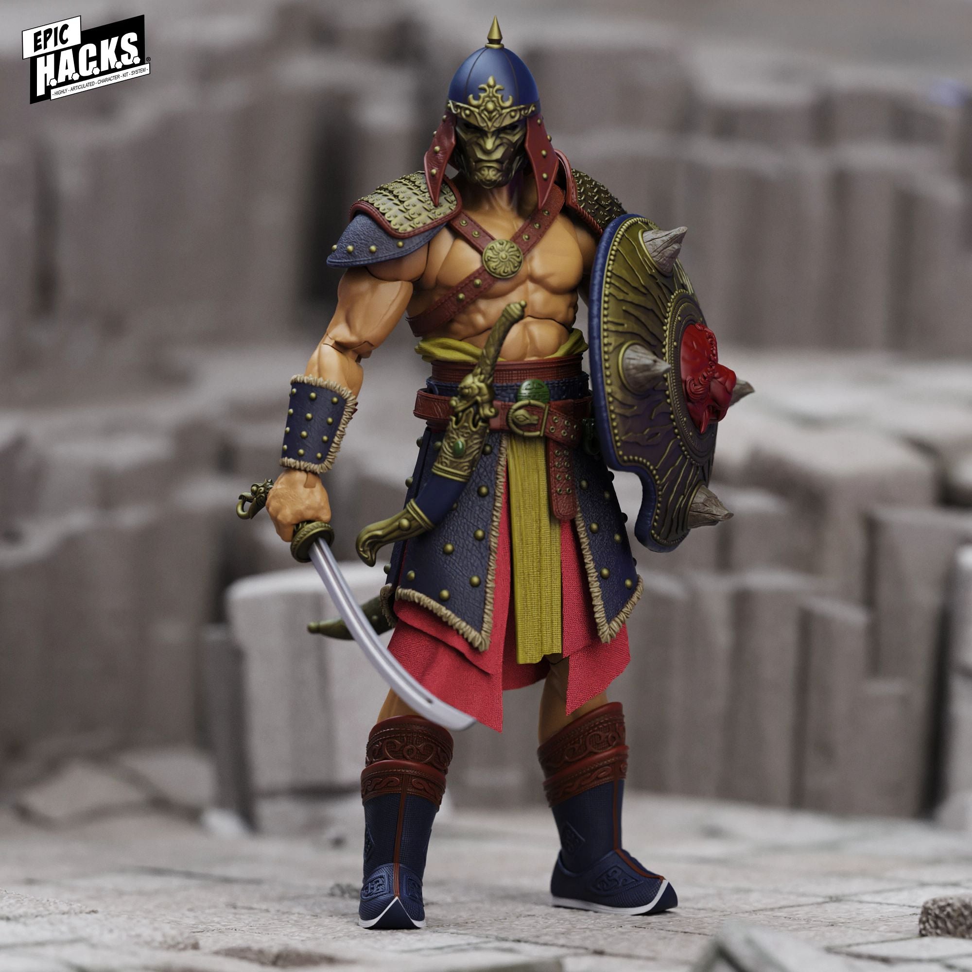 Boss Fight EPIC HACKS Delger action figure 1/12 Bat Beast Tamer