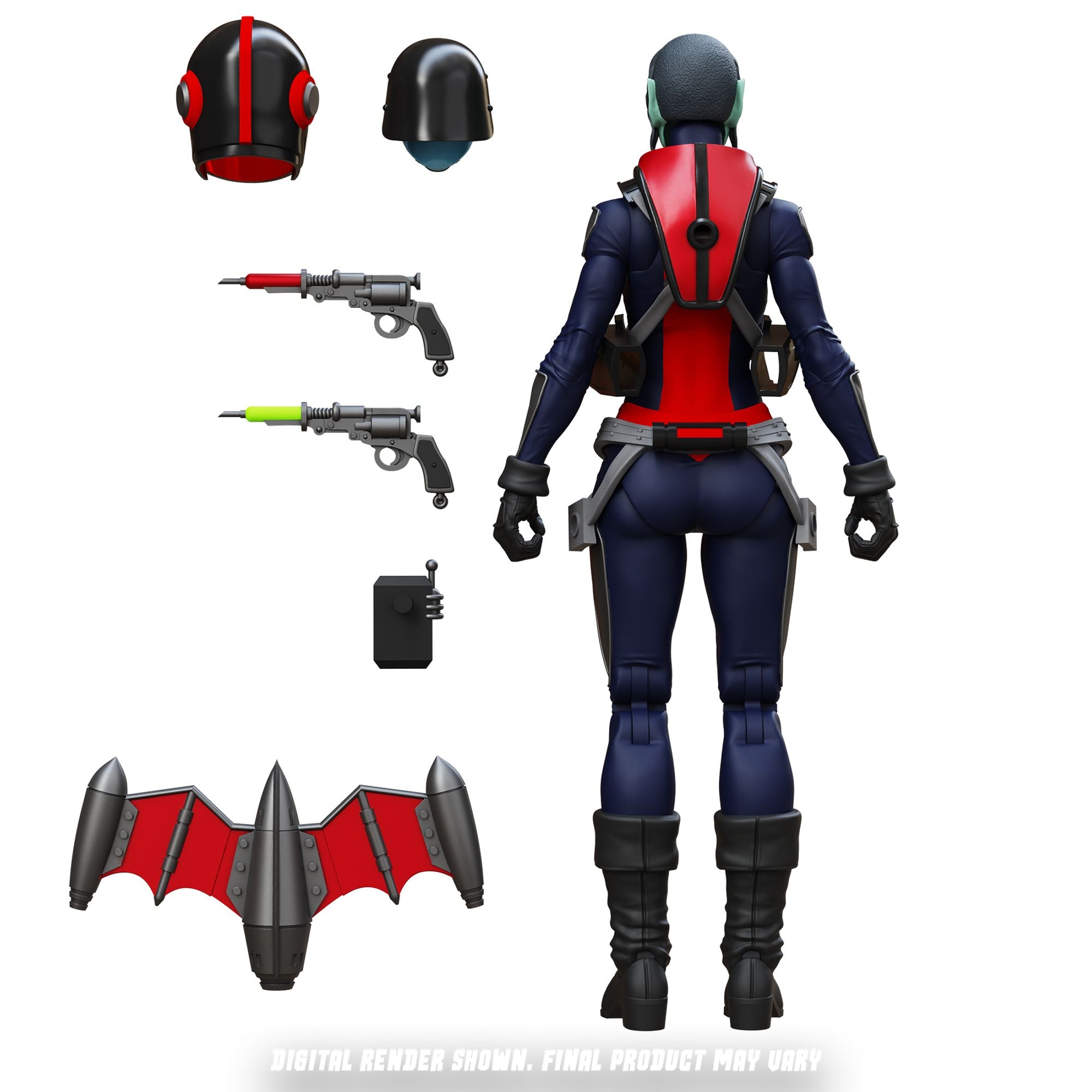 Boss Fight Mercy Zaleska action figure Vampiron Secret