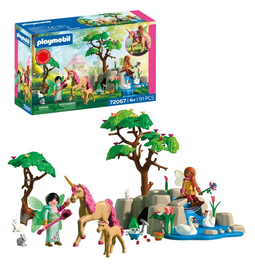 PLAYMOBIL Fantasy Magic Unicorno Lavanda con Fata figure