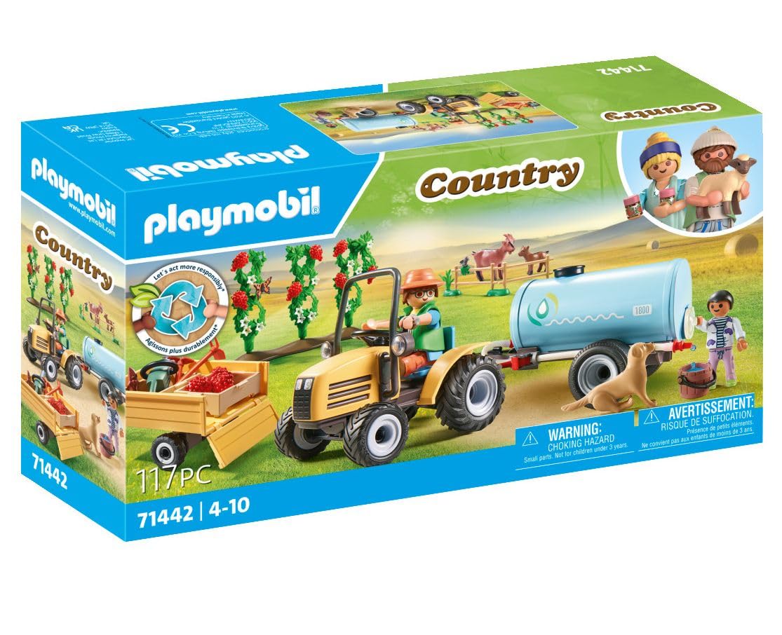 Playmobil Country 71442 Trattore con Rimorchio Playset 117 Pezzi