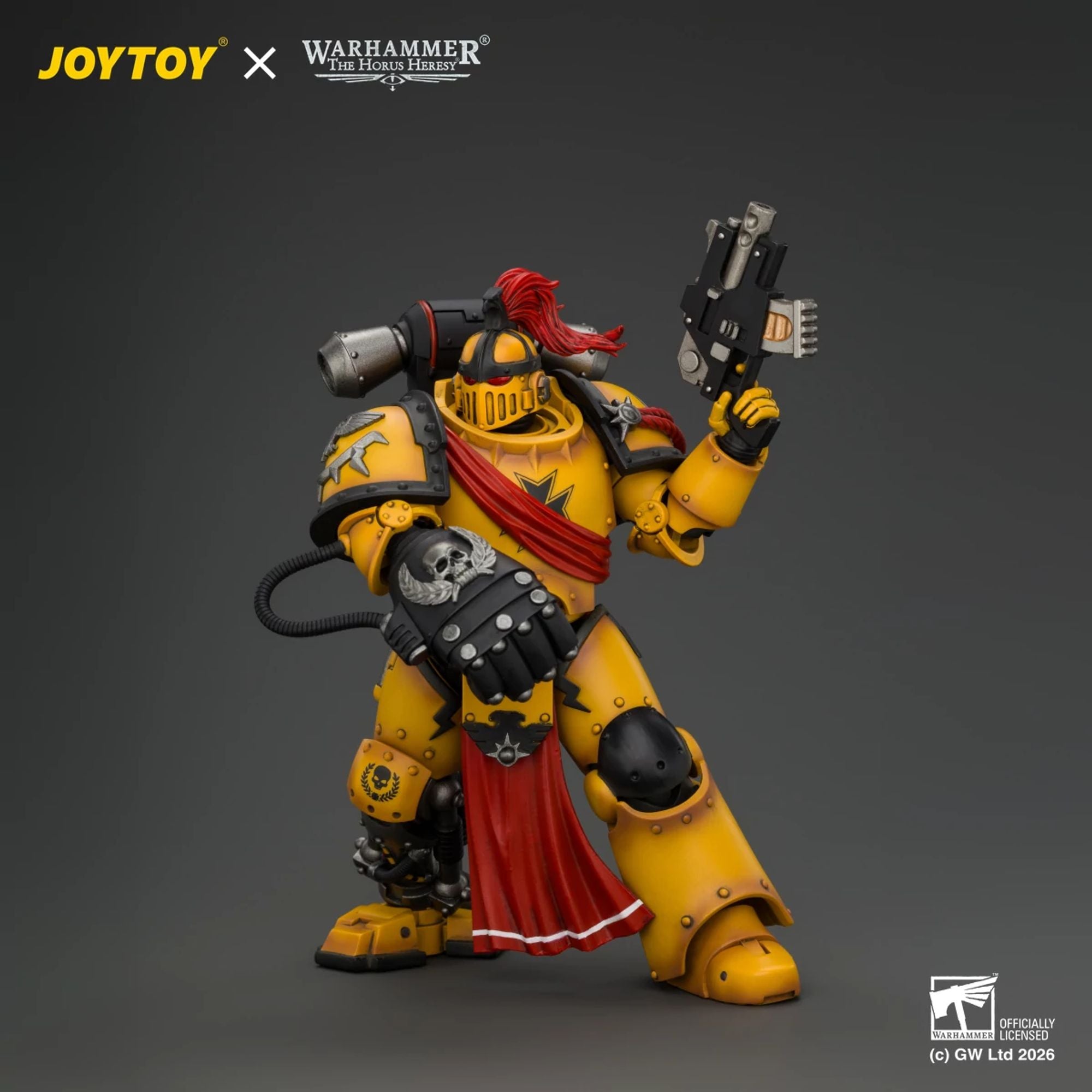 JoyToy Imperial Fists Herald action figure Warhammer 12cm