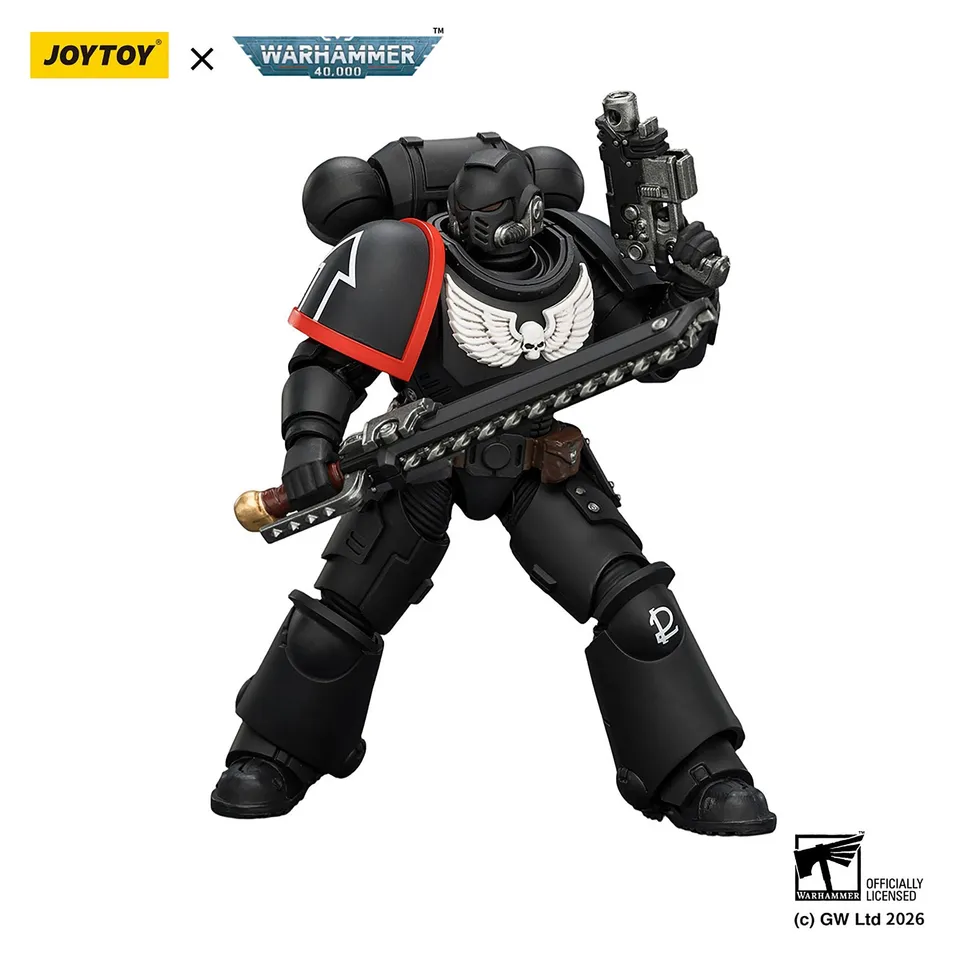 JoyToy Raven Guard Intercessor action figure con bolt rifle