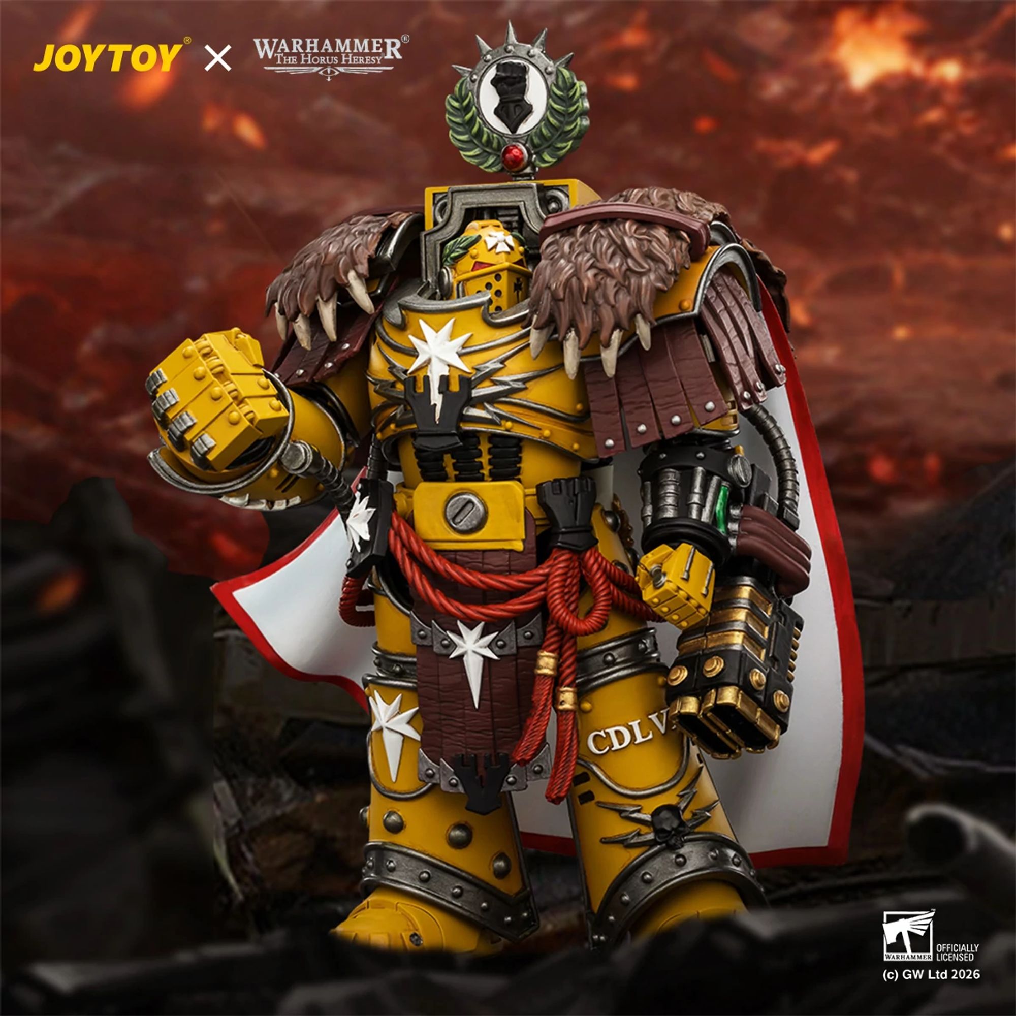 JoyToy Imperial Fists Garrius action figure 1/18