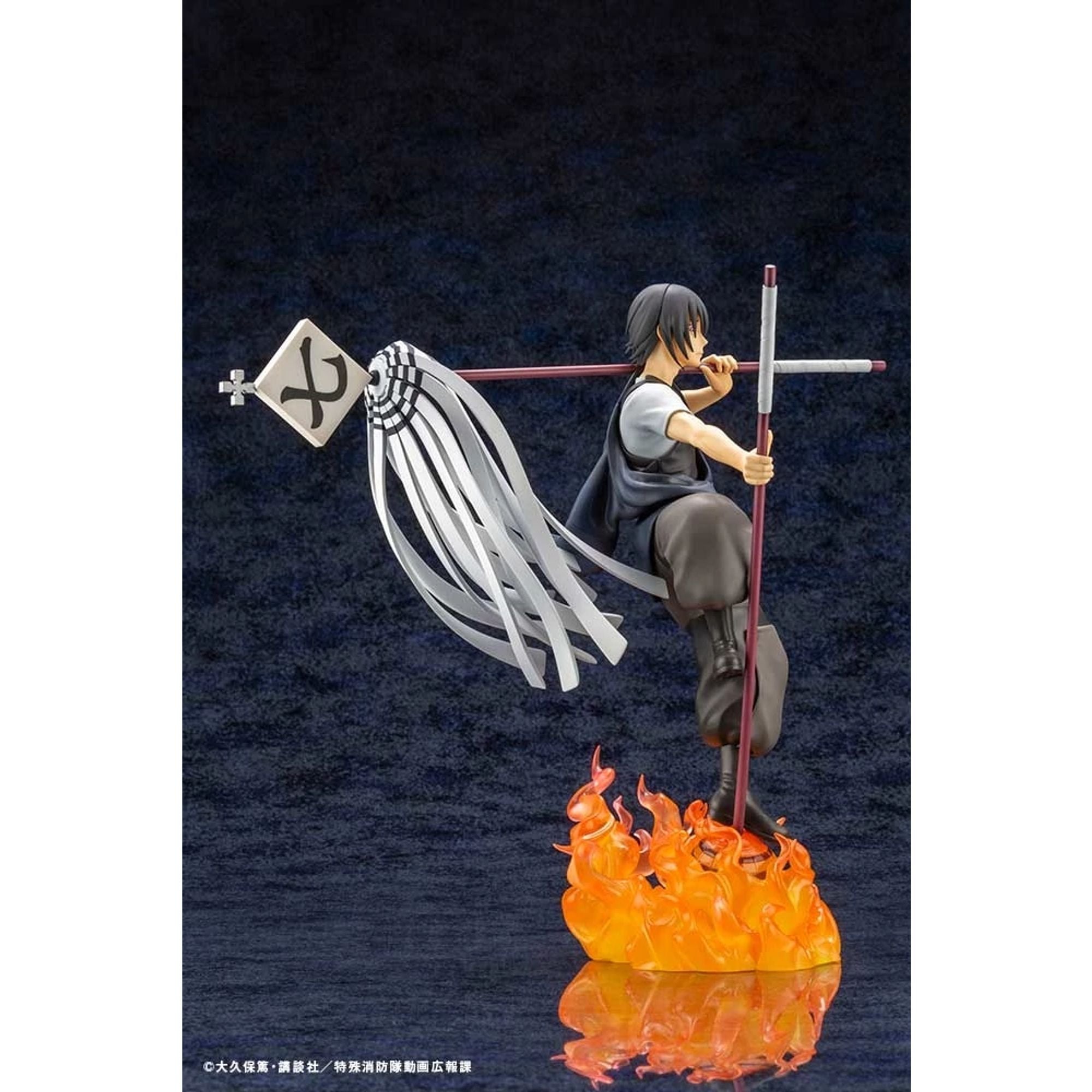 Kotobukiya ARTFX J Shinmon Benimaru statua Fire Force