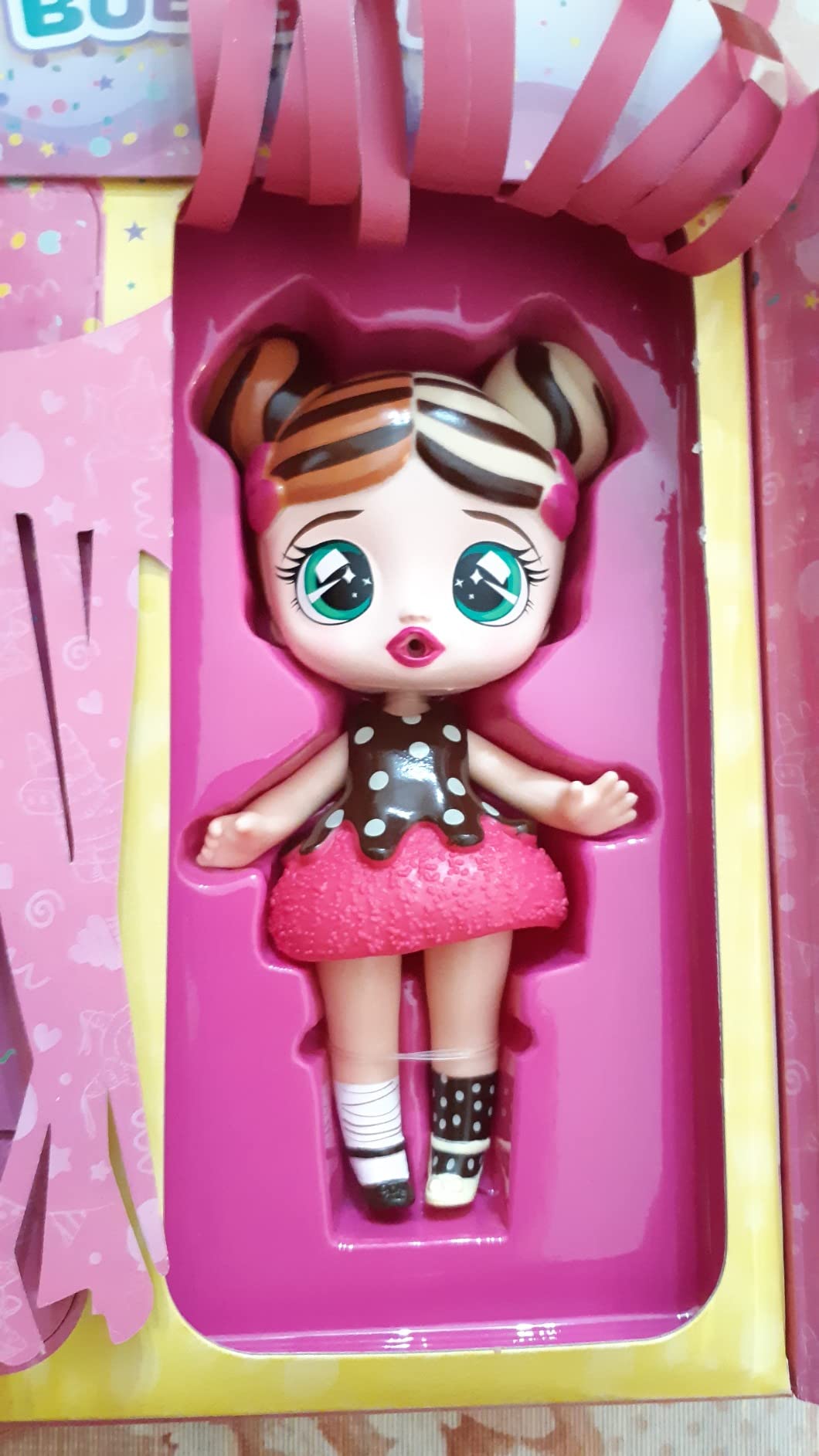 Bubiloons Bubigirls Effy bambola gonfia palloncini 12 accessori