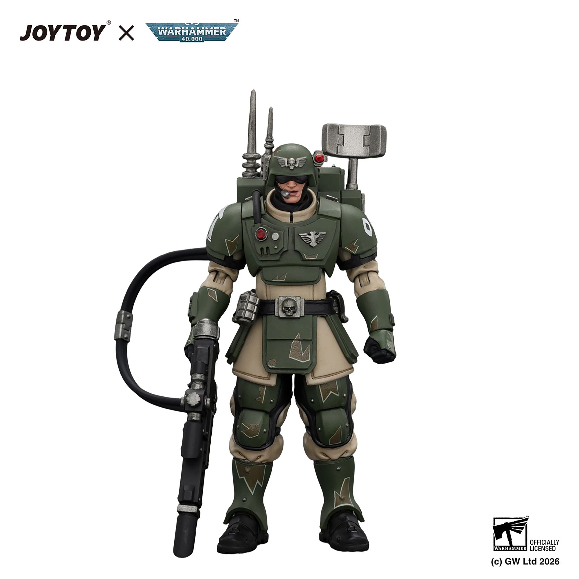 JoyToy Astra Militarum Kasrkin 3 action figure Warhammer