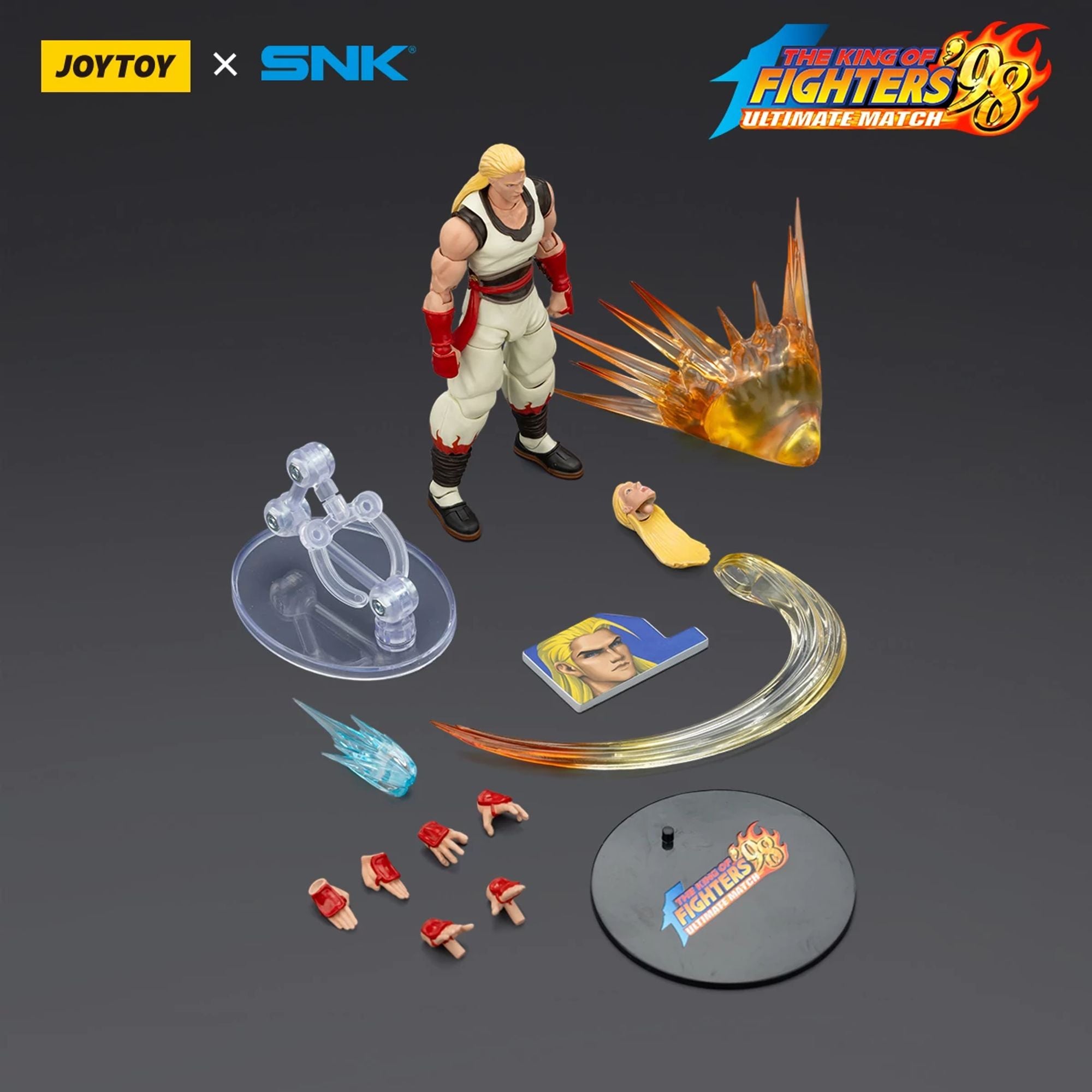 JoyToy Andy Bogard action figure Fatal Fury 1/18