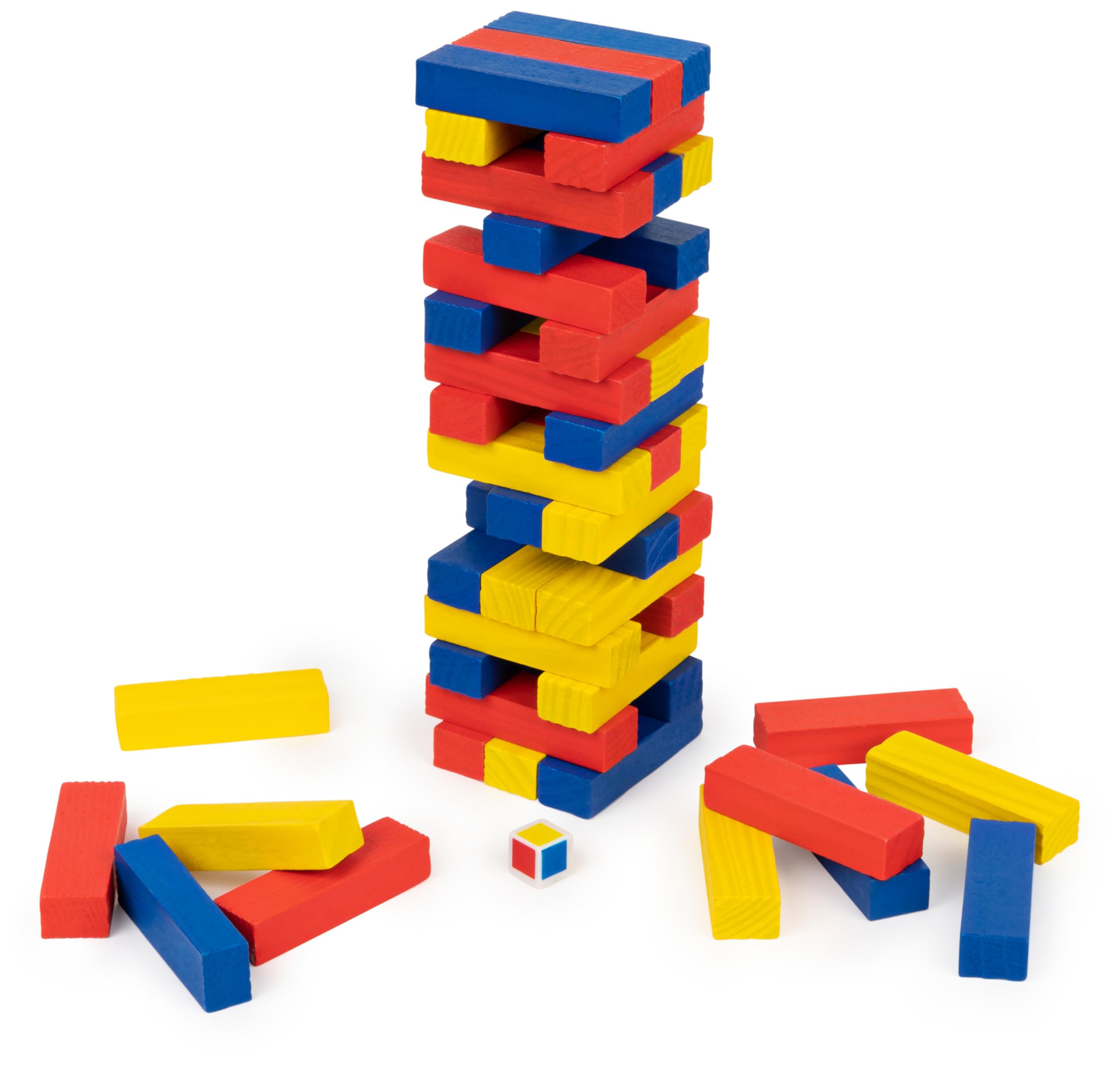 Spin Master Classic Games Jumbling Tower Gioco Torre Legno 48 Pezzi