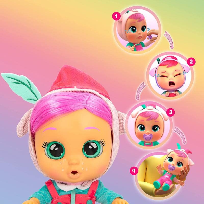 Cry Babies Magic Tears Storyland Piggy bambola interattiva piange