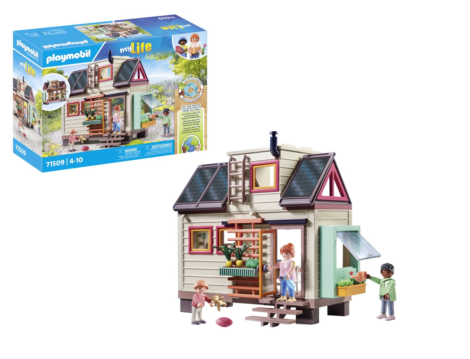 PLAYMOBIL My Life 71509 tiny house casa ecologica 160 pezzi