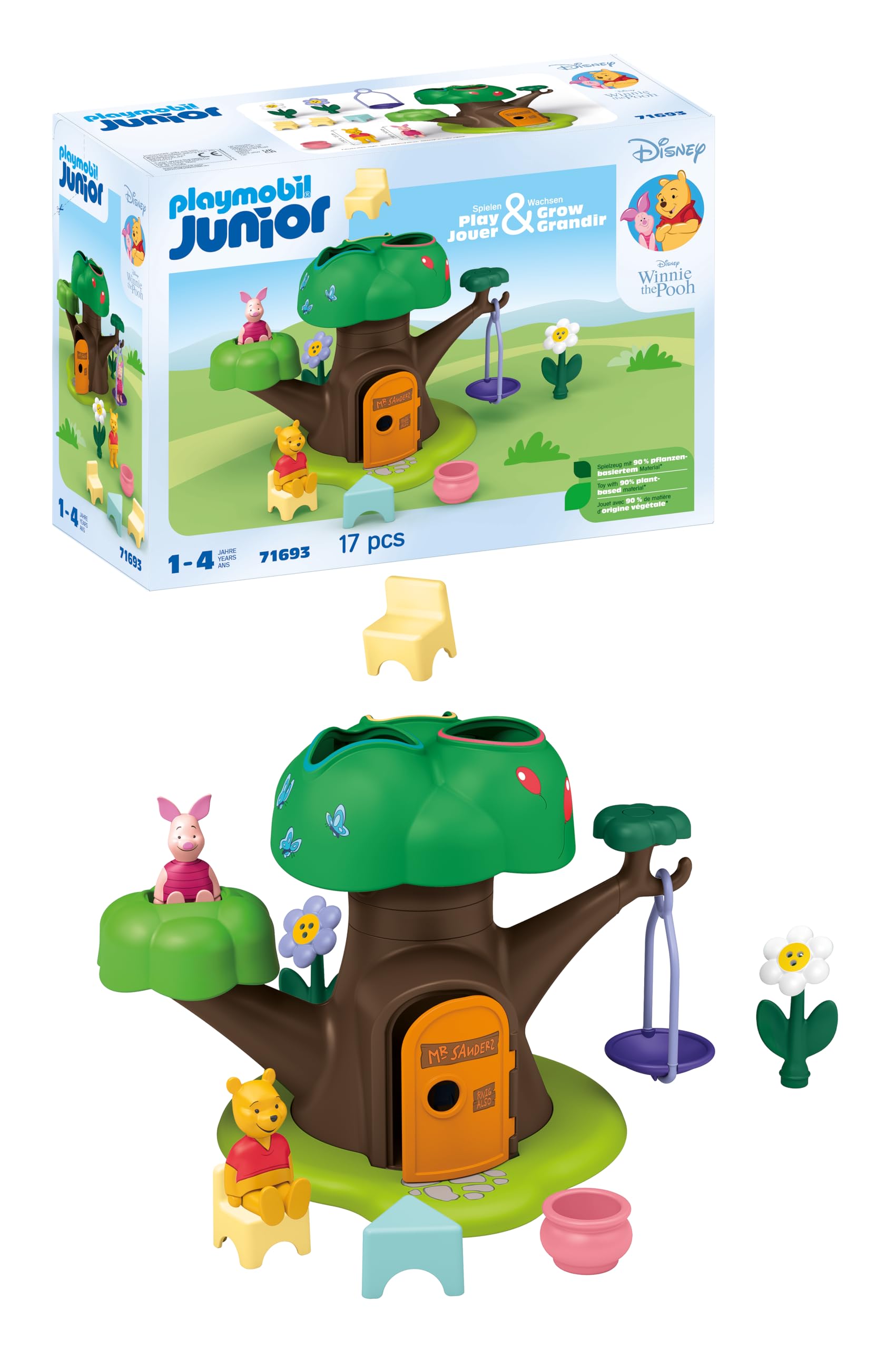 PLAYMOBIL Junior Disney 71693 Casa Albero Winnie Pooh Playset