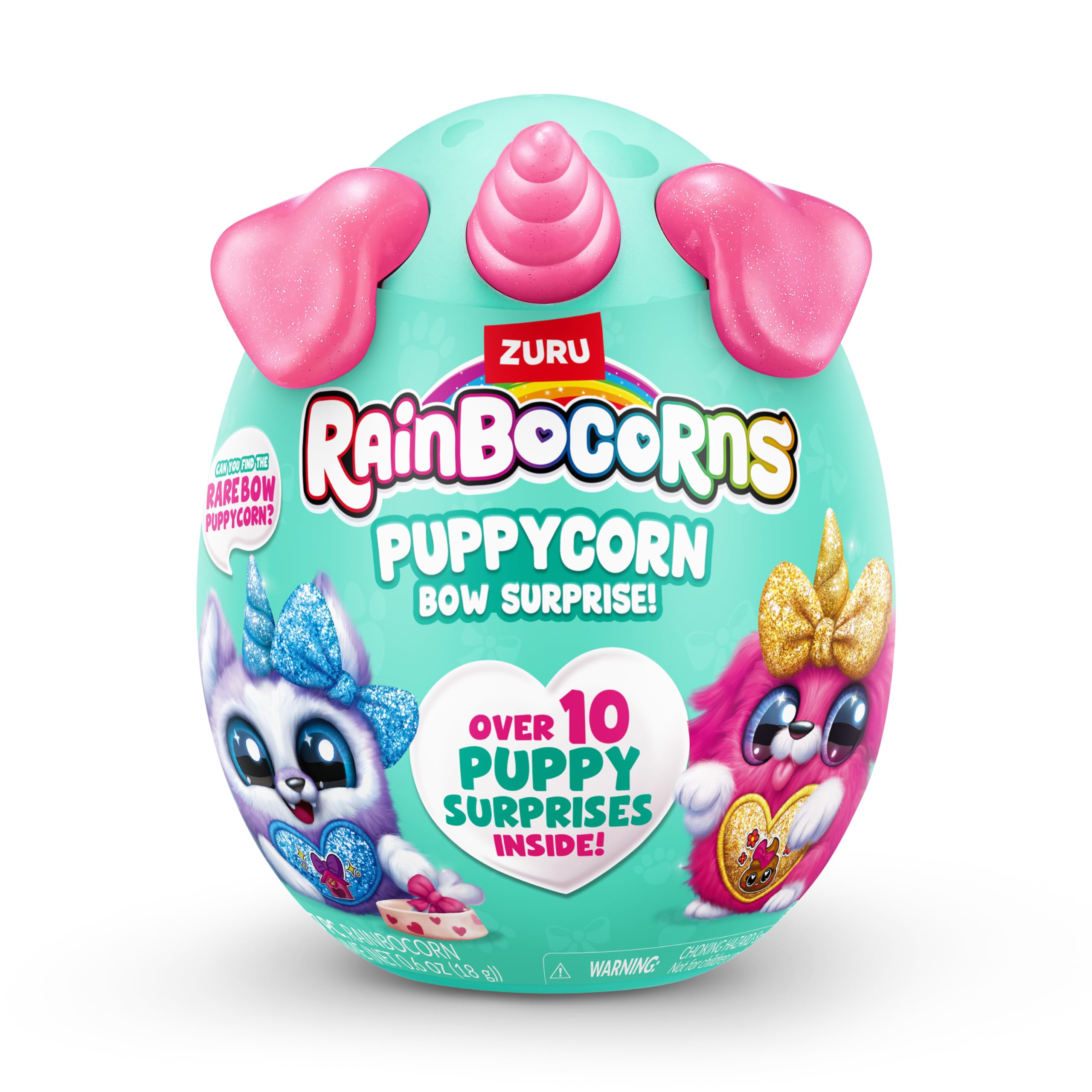 Rainbocorns Puppycorn Surprise Rufus Husky peluche 5 sorprese