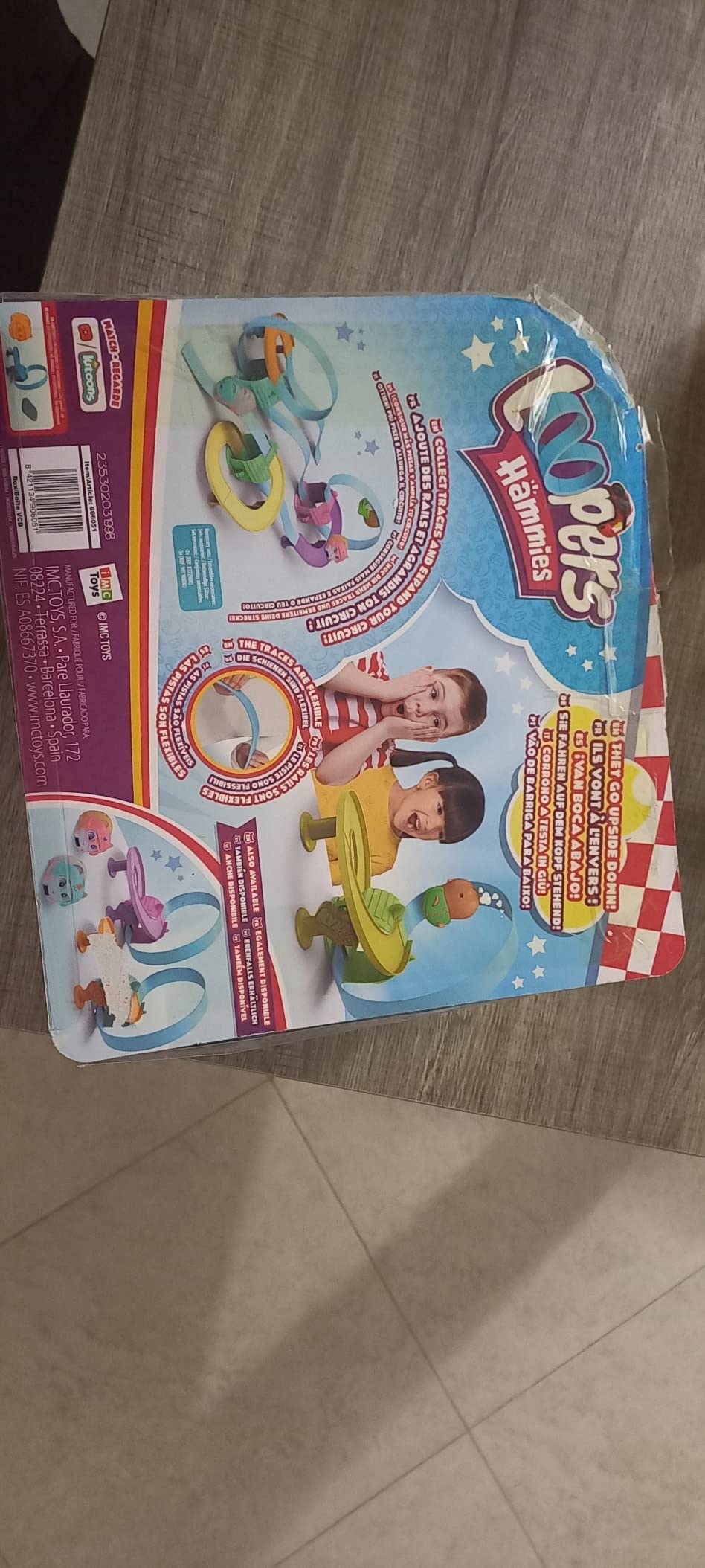 Imc Toys Loopers Hammies Turbo criceto interattivo pista