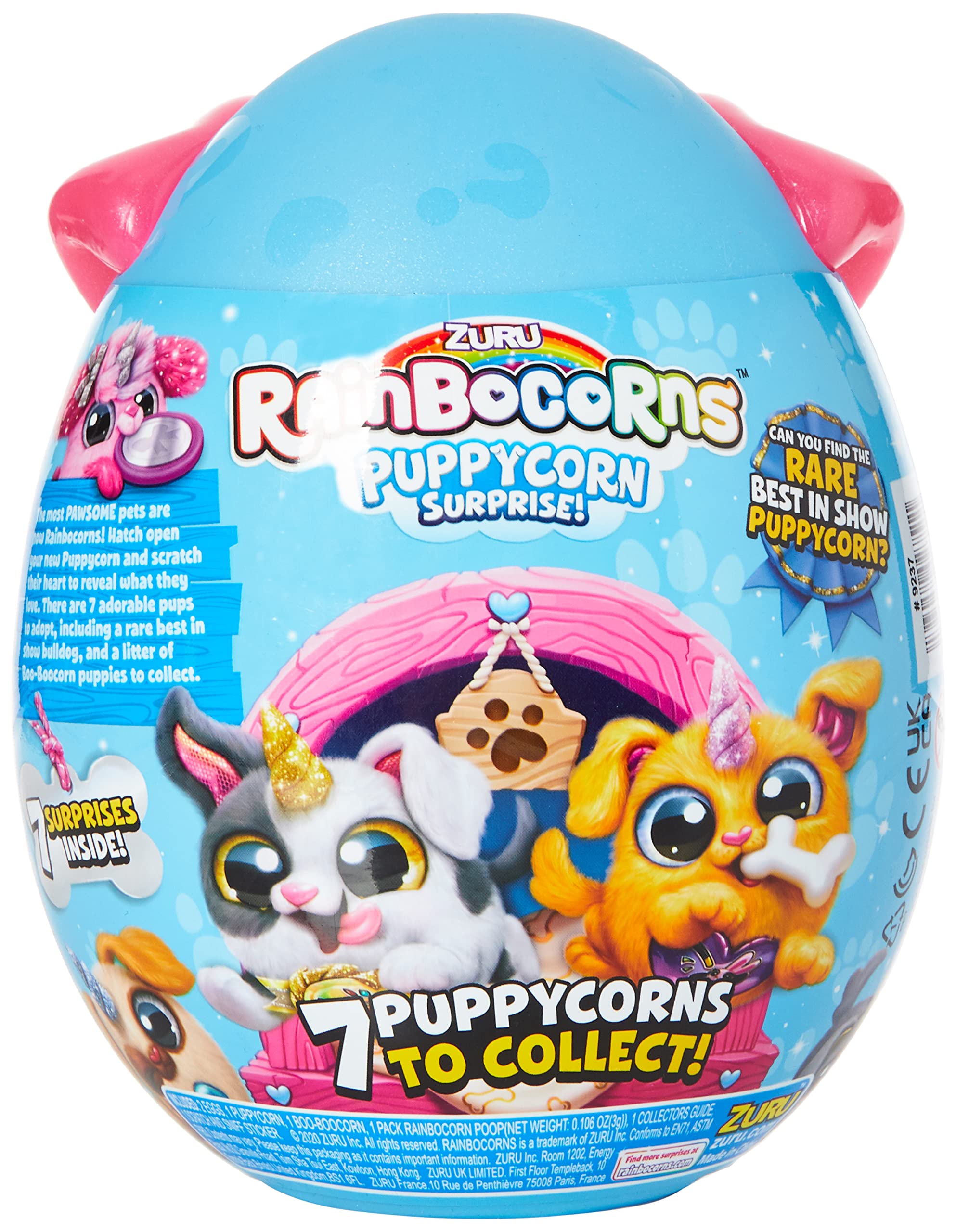 Rainbocorns Sparkle Heart Puppycorn Serie 1 peluche sorpresa