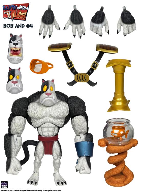 Premium DNA Earthworm Jim Wave 1 Complete Set 4 action figure