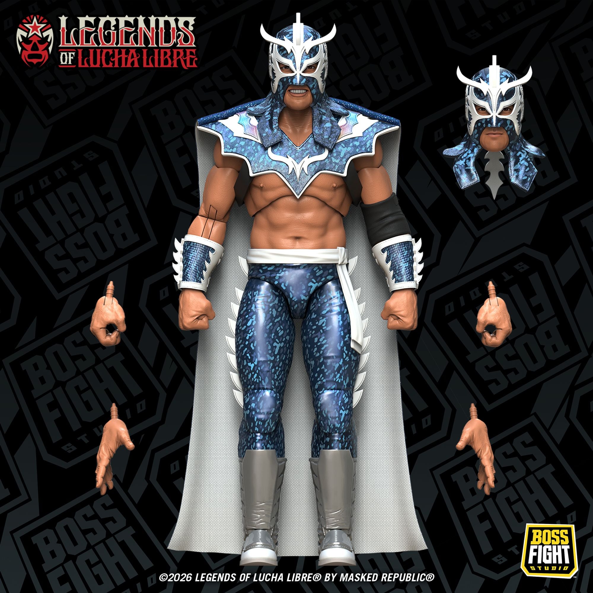 Boss Fight Studio Ultimo Dragon Holographic Deco action figure