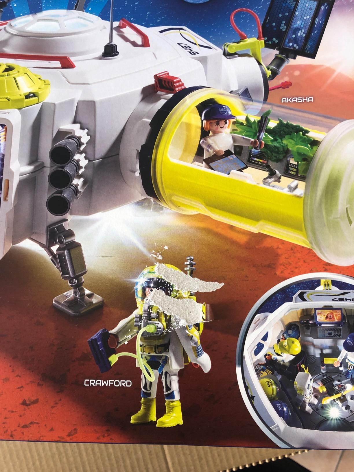 Playmobil Space 9487 stazione spaziale Marte playset 187 pezzi