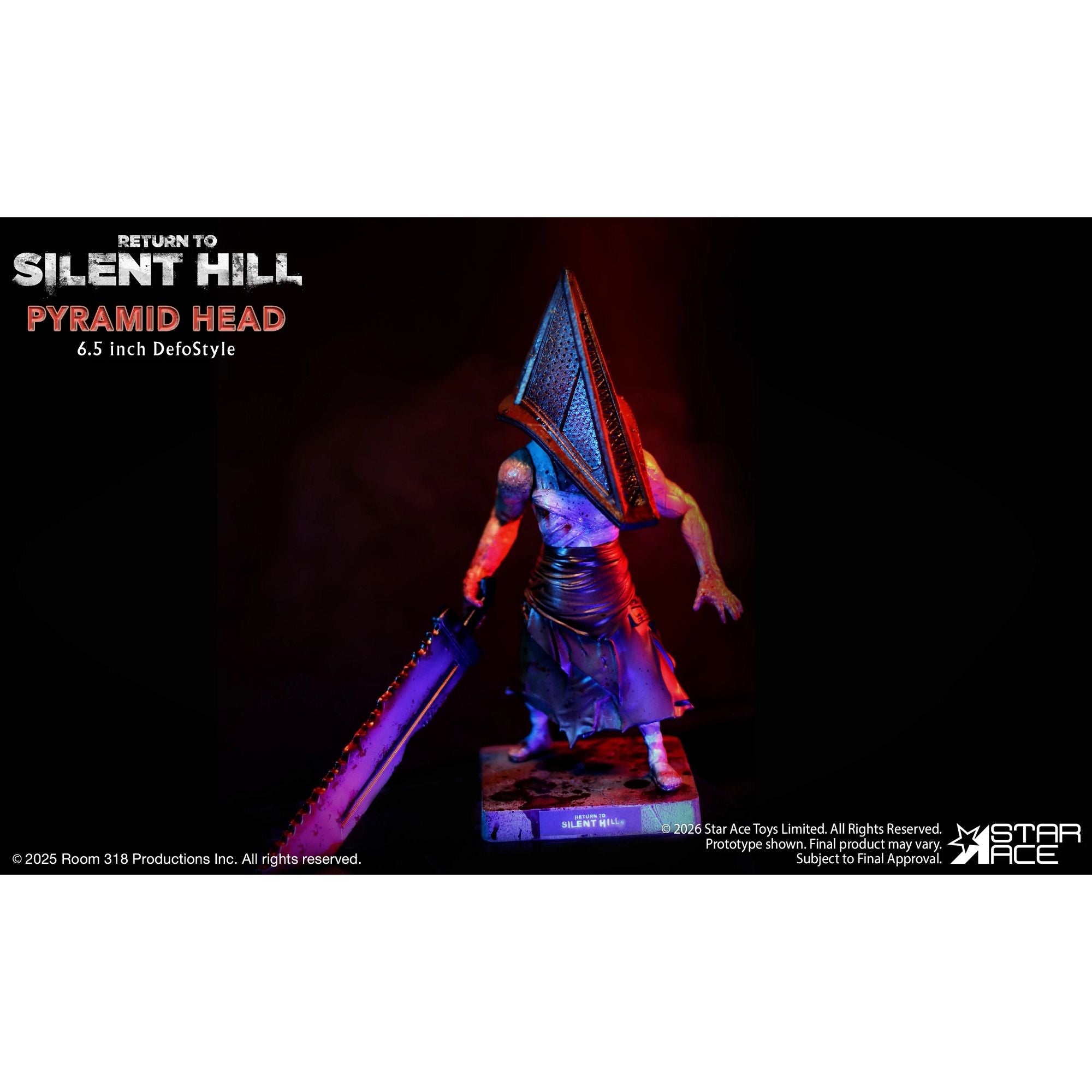 Star Ace Pyramid Head Silent Hill figure vinile 20 cm