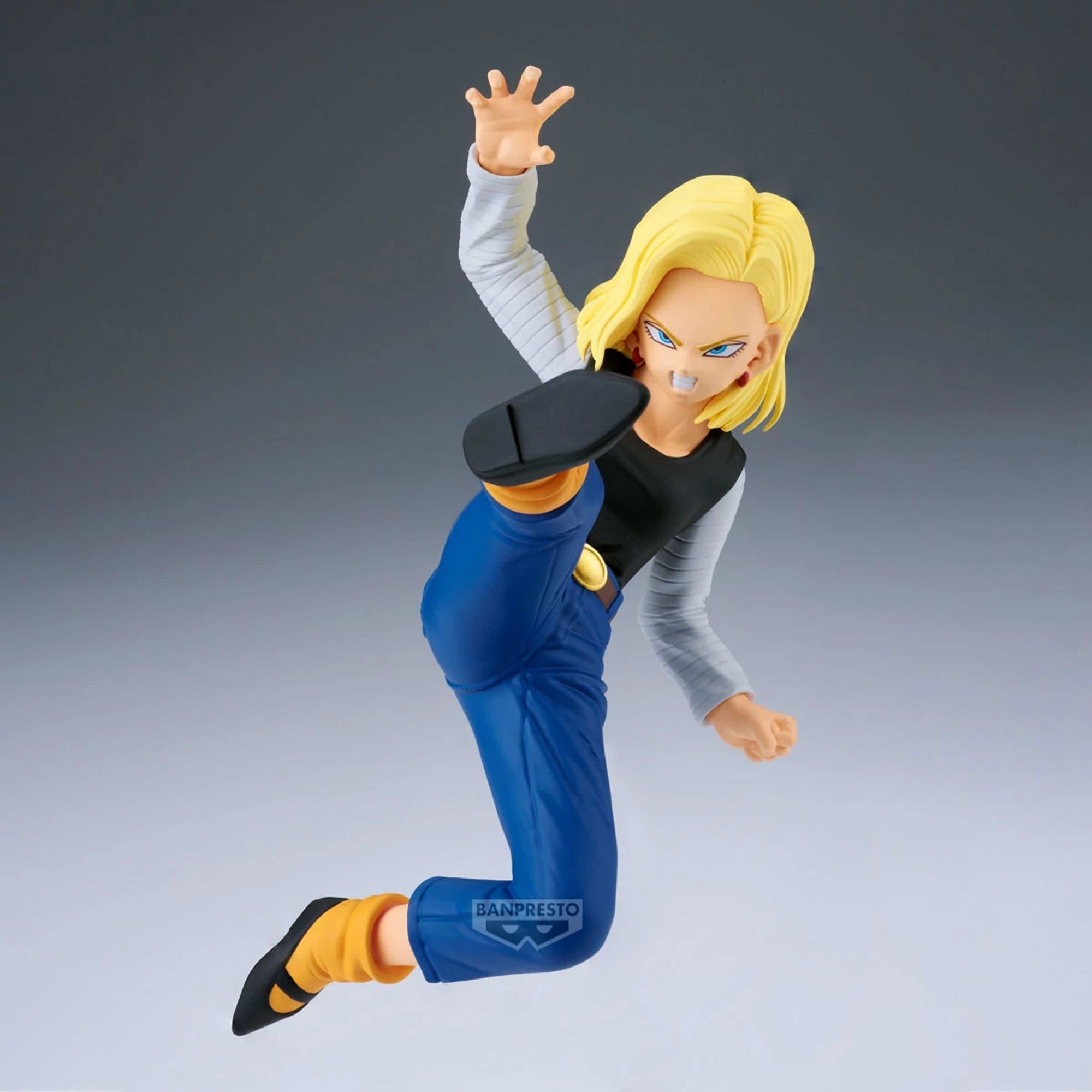 Banpresto Match Makers Androide 18 vs Mr Satan statua Dragon Ball