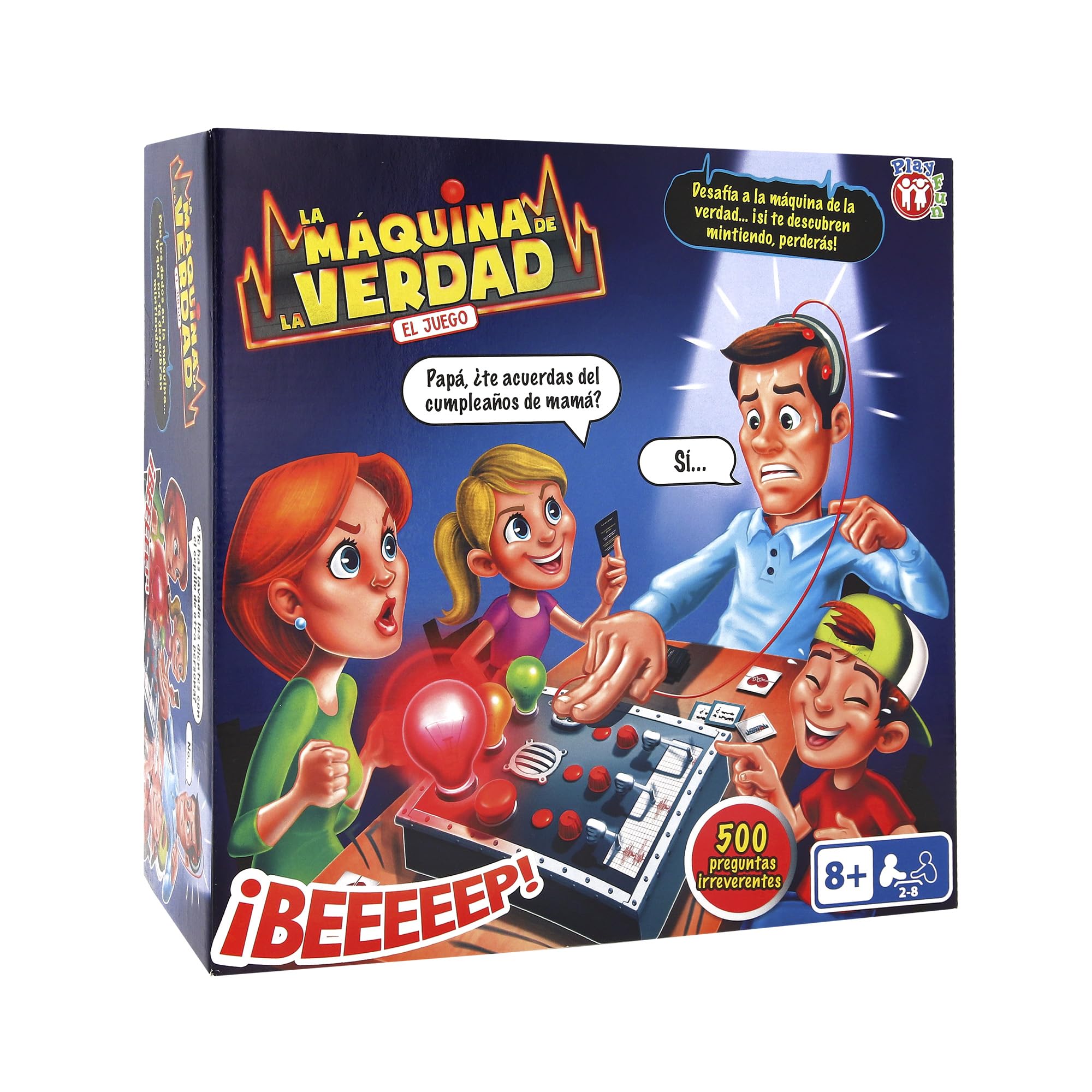 Play Fun Macchina delle Bugie gioco da tavolo italiano 8+ anni