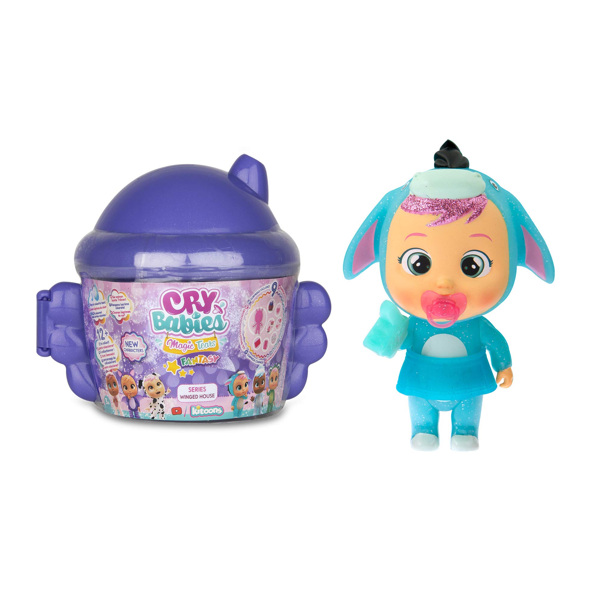 Cry Babies Magic Tears Casetta Alata Mini Bambola Glitter