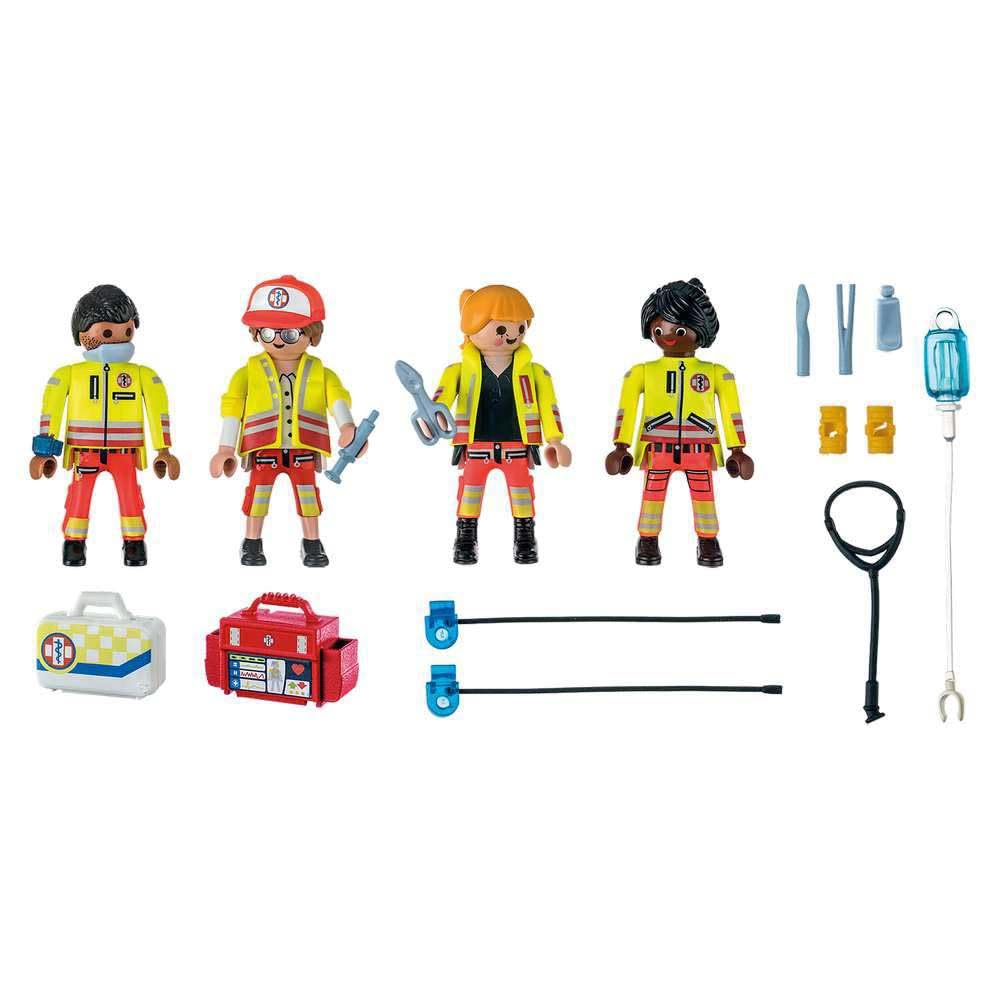 PLAYMOBIL City Life 71244 Team di Soccorso playset 25 pezzi