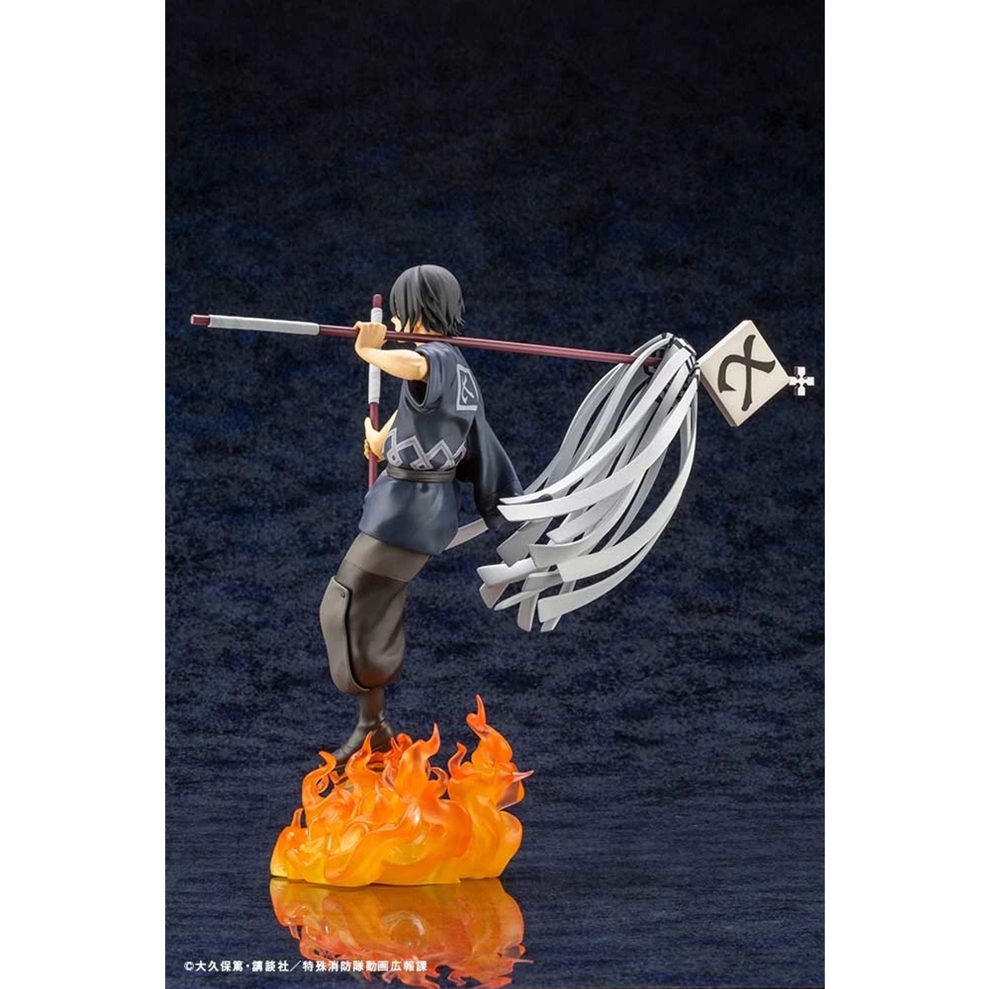 Kotobukiya ARTFX J Shinmon Benimaru statua Fire Force