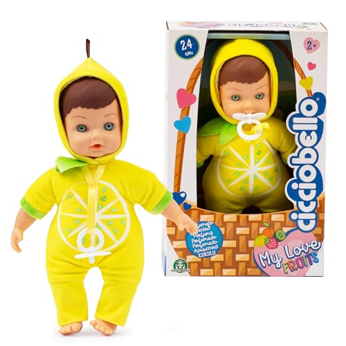 Cicciobello My Love Fruits bambolotto 24 cm Limone morbido