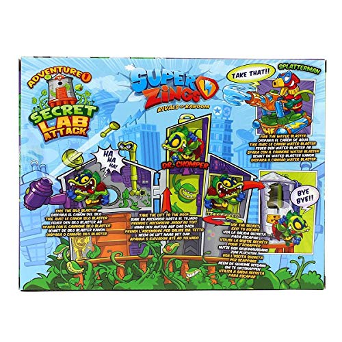 Superthings Adventure Secret Lab Attack Playset Laboratorio