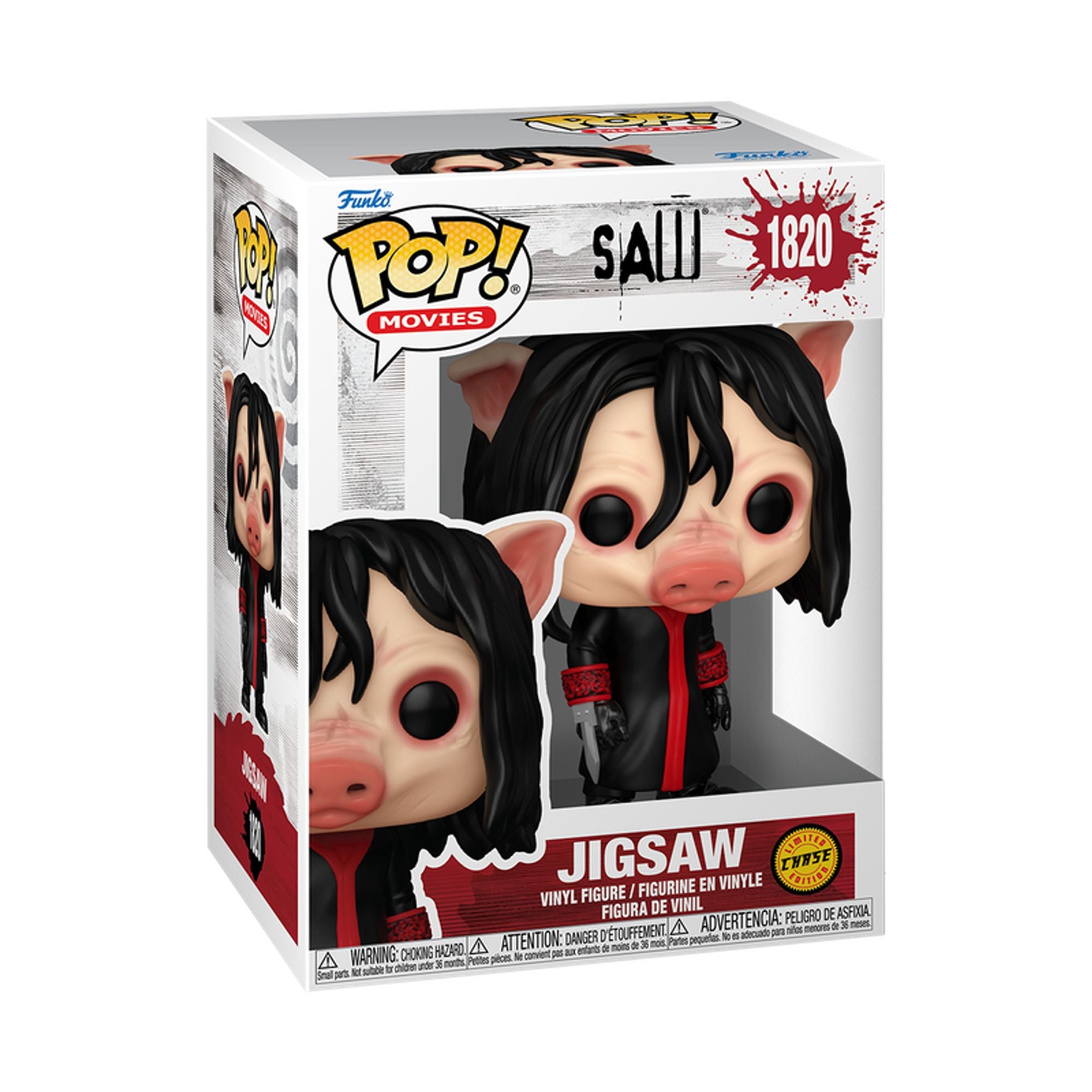 Funko Pop! Movies Jigsaw Killer funko pop con Chase horror