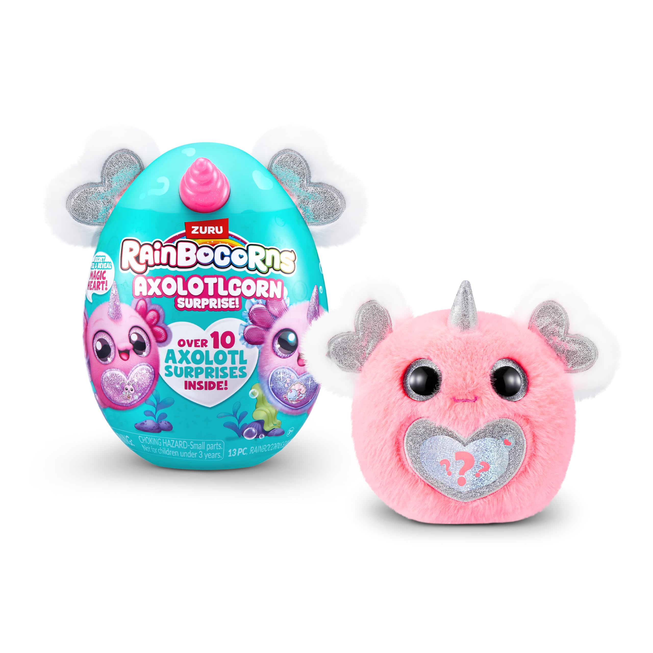 Rainbocorns Axolotlcorn Surprise Peluche Flowy con Sorprese