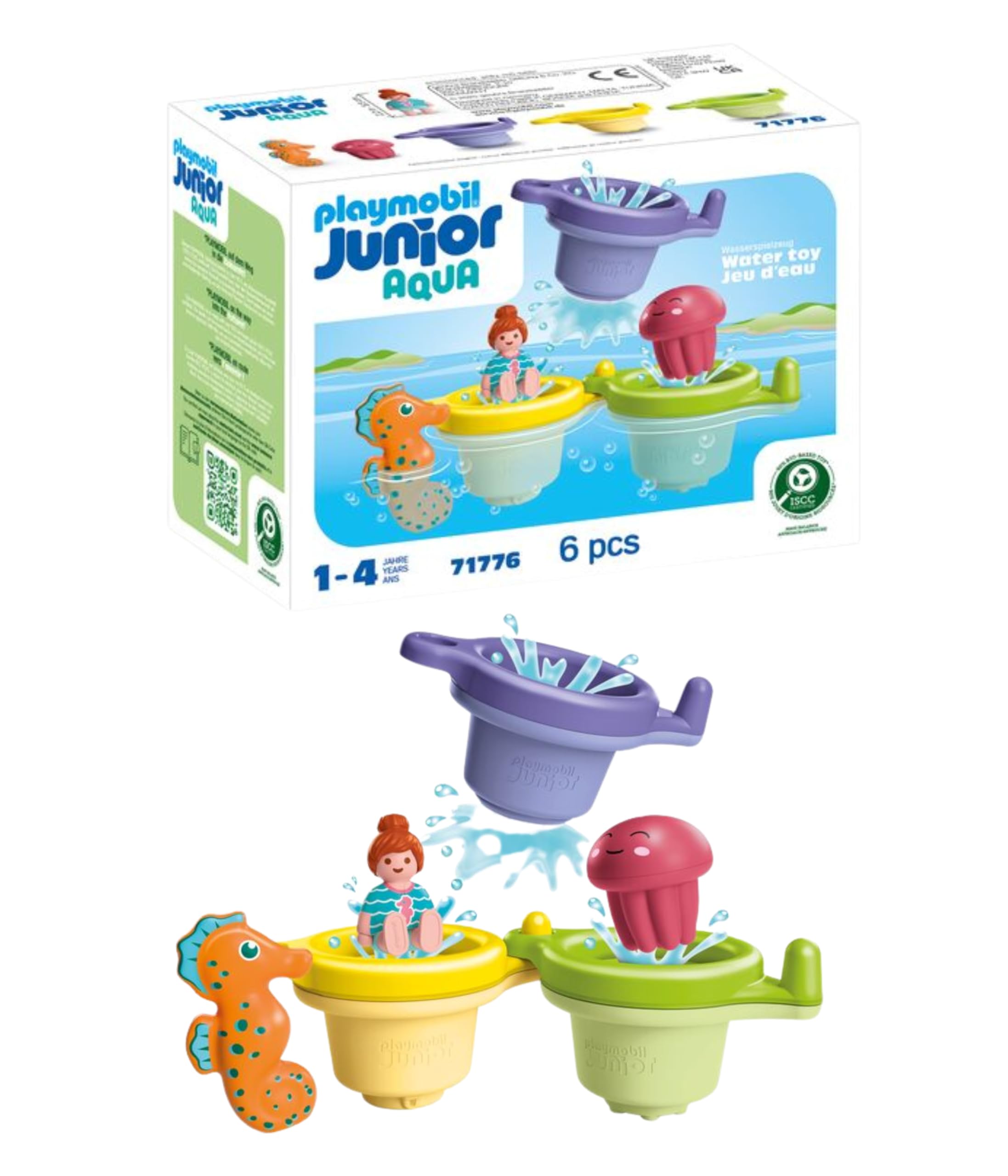 Playmobil Junior Aqua Polipo Colorato 71438 Gioco Bagno 17 Pz