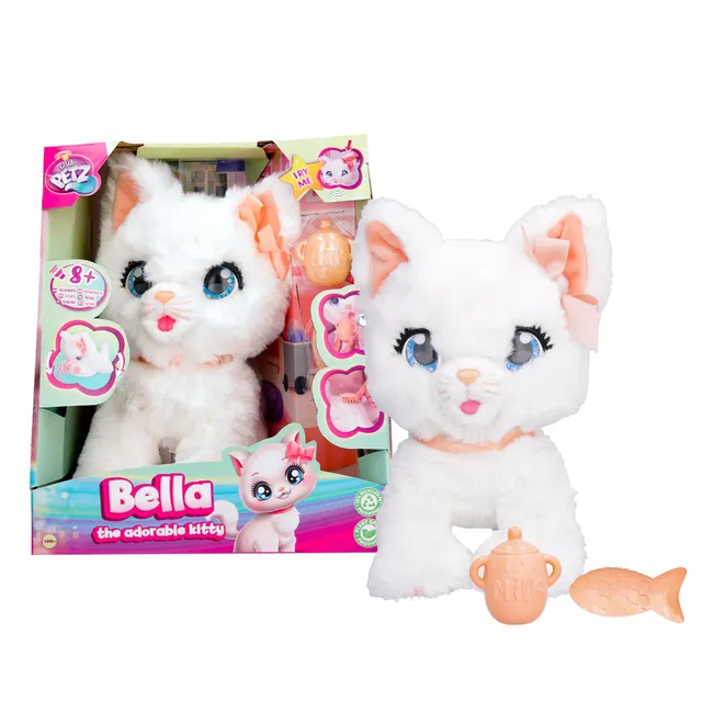IMC Toys Club Petz Bella Gatto Peluche Interattivo 30 cm