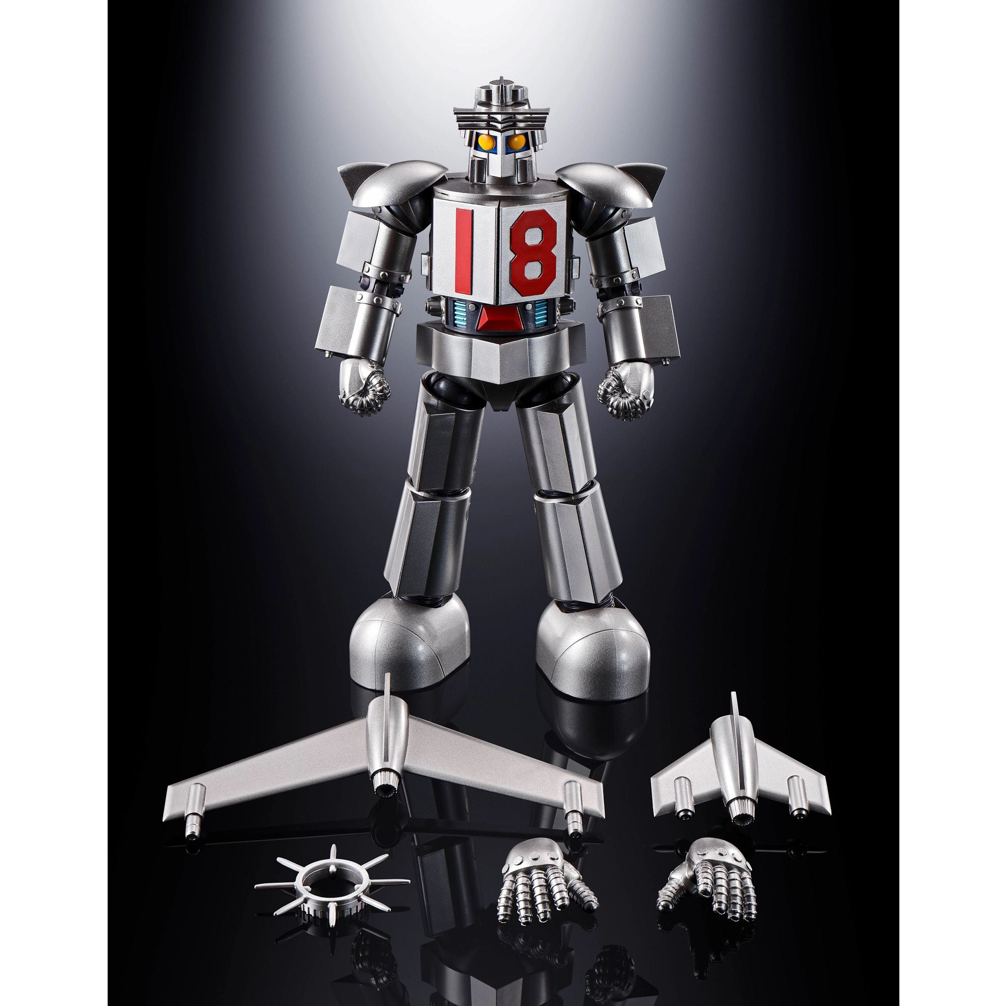 Tamashii Nations Daitetsujin 17&18 GX-101S action figure