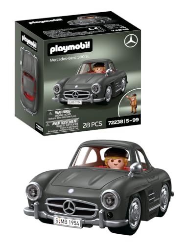 PLAYMOBIL Icon Cars Mercedes-Benz 300 SL macchinina 72238 con figura