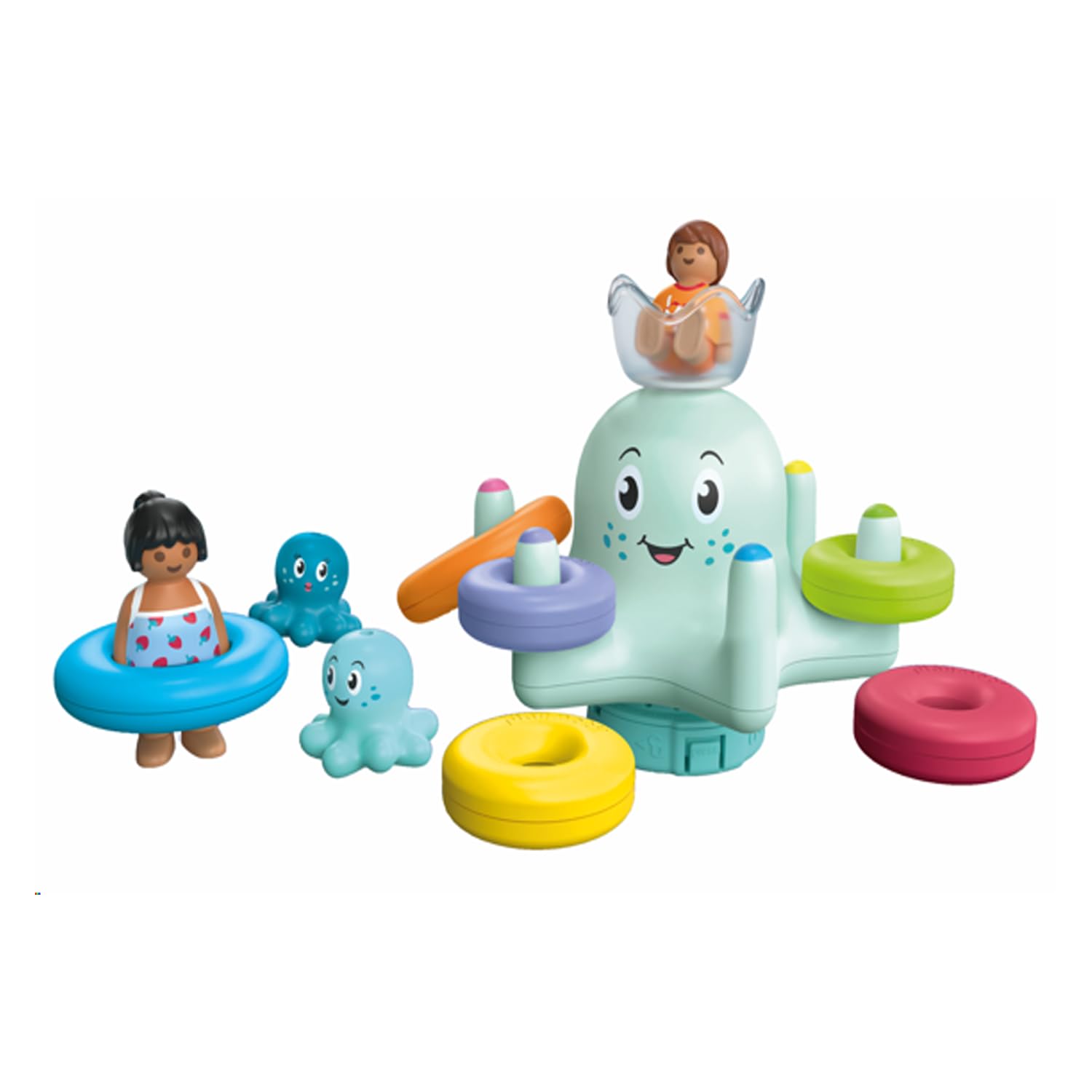 Playmobil Junior Aqua Polipo Colorato 71438 Gioco Bagno 17 Pz
