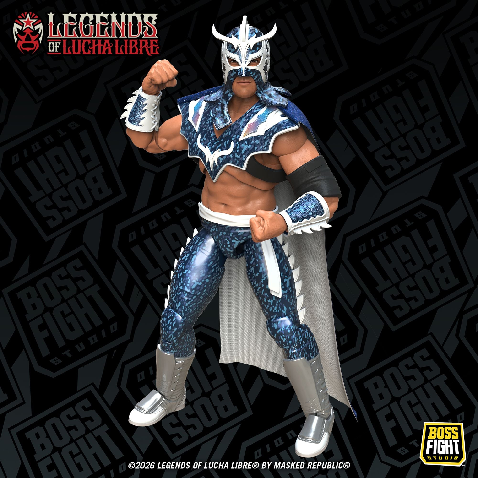 Boss Fight Studio Ultimo Dragon Holographic Deco action figure