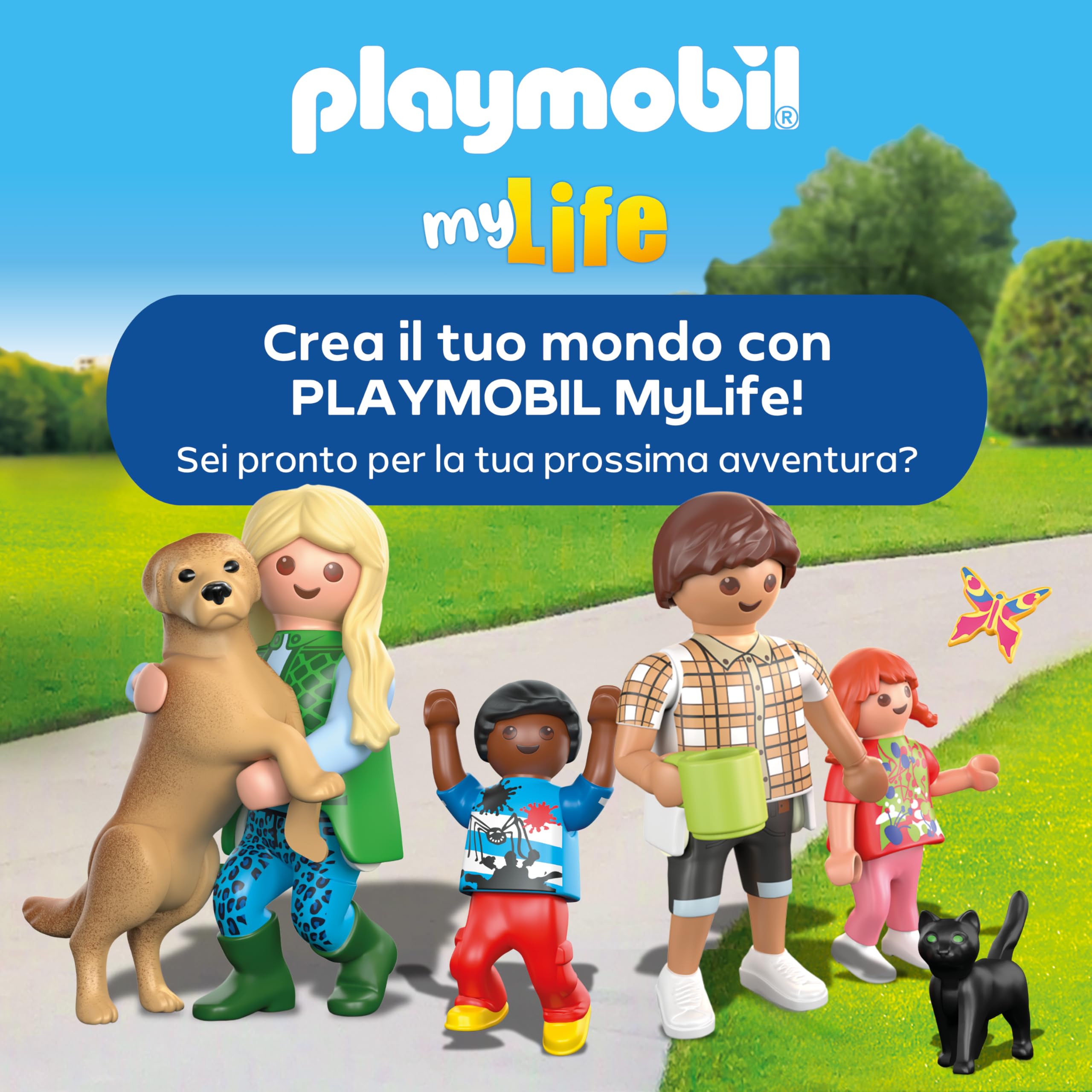 PLAYMOBIL My Life 71762 playset giardino asiatico con panda