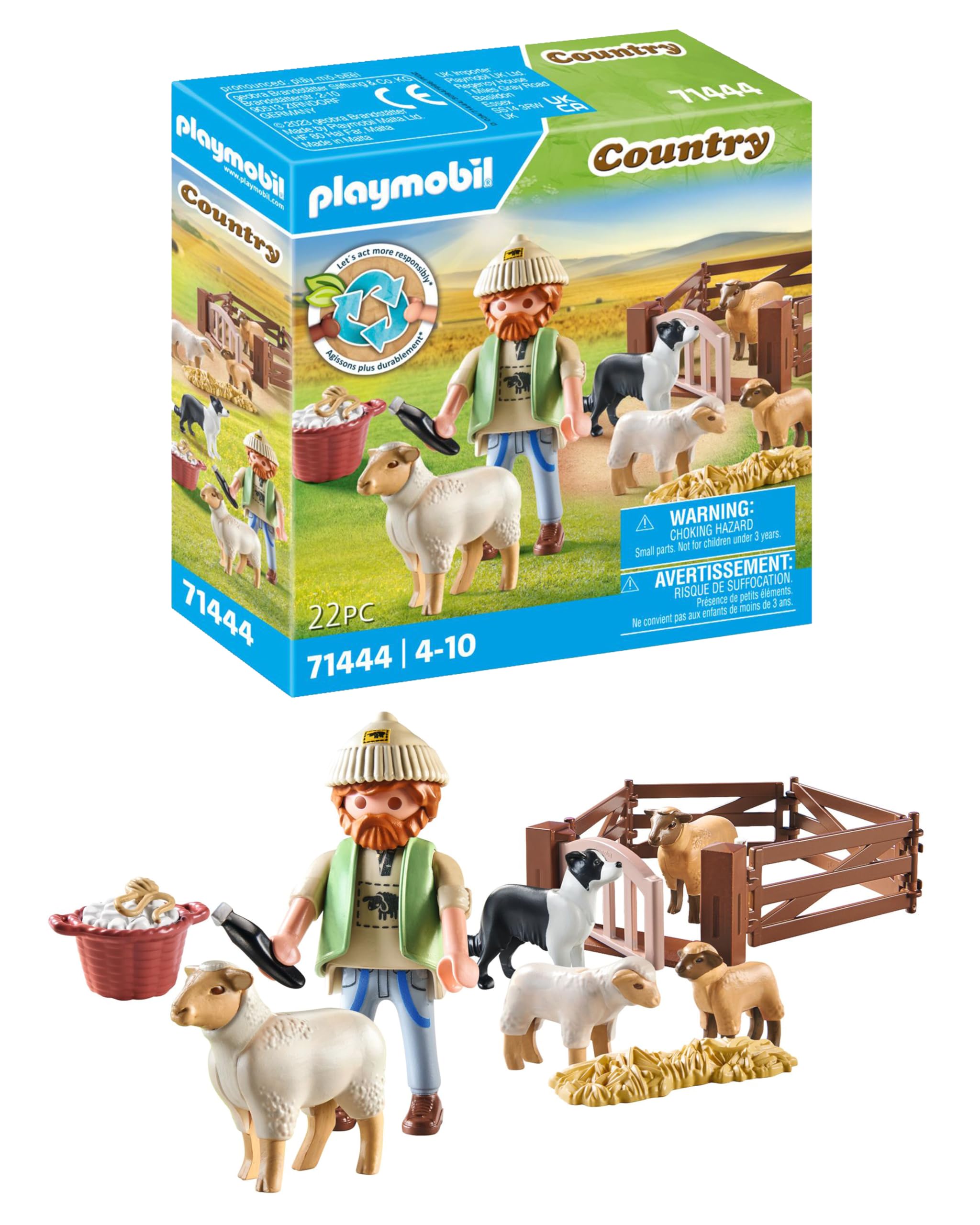 PLAYMOBIL Country visita veterinaria per asini starter pack