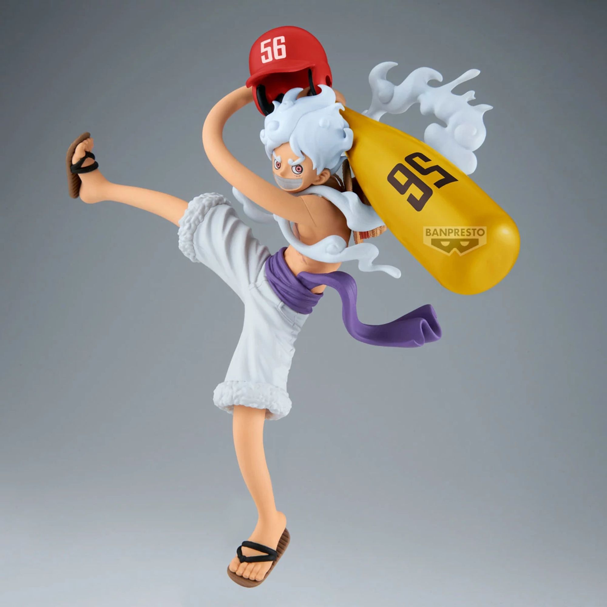 Banpresto One Piece Luffy Gear5 statua Battle Record