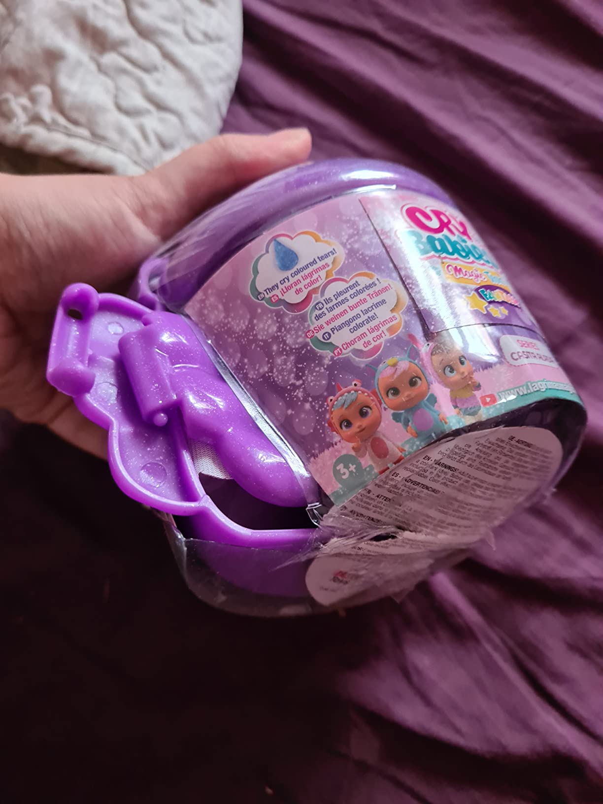 Cry Babies Magic Tears Casetta Alata Mini Bambola Glitter