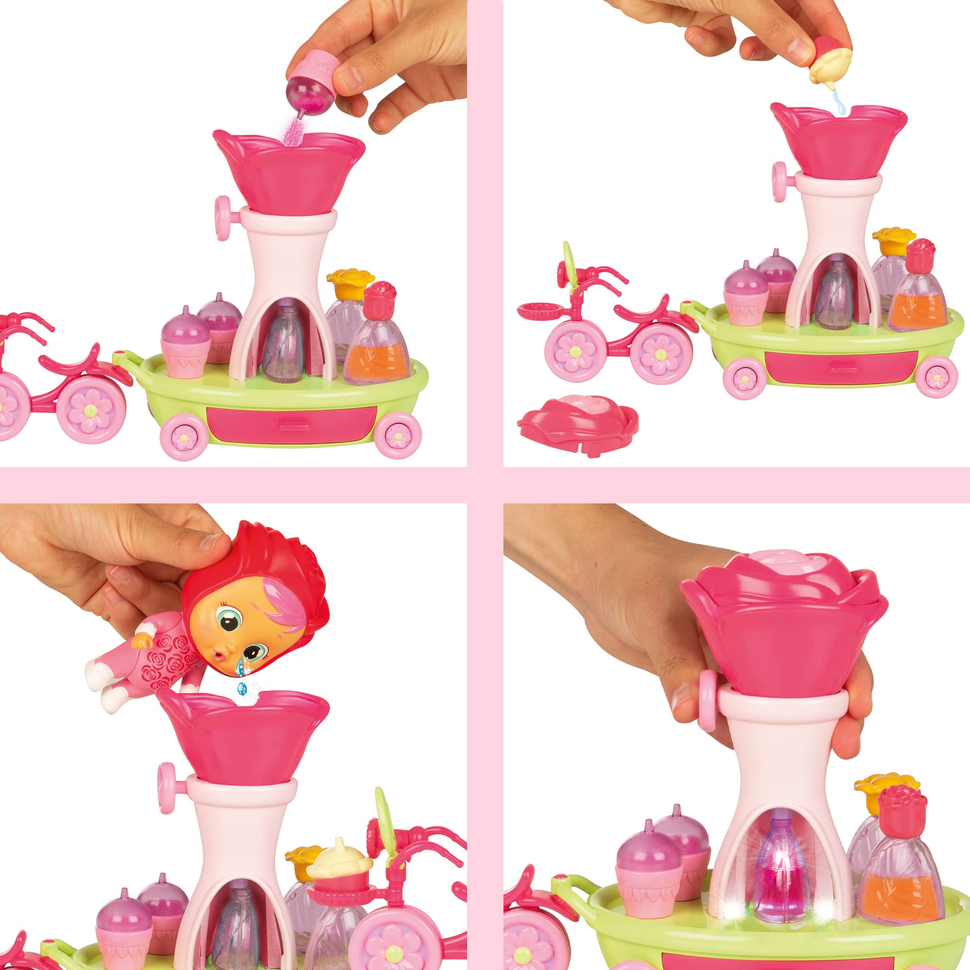 IMC Toys Cry Babies Magic Tears Rose bici profumi 17 accessori