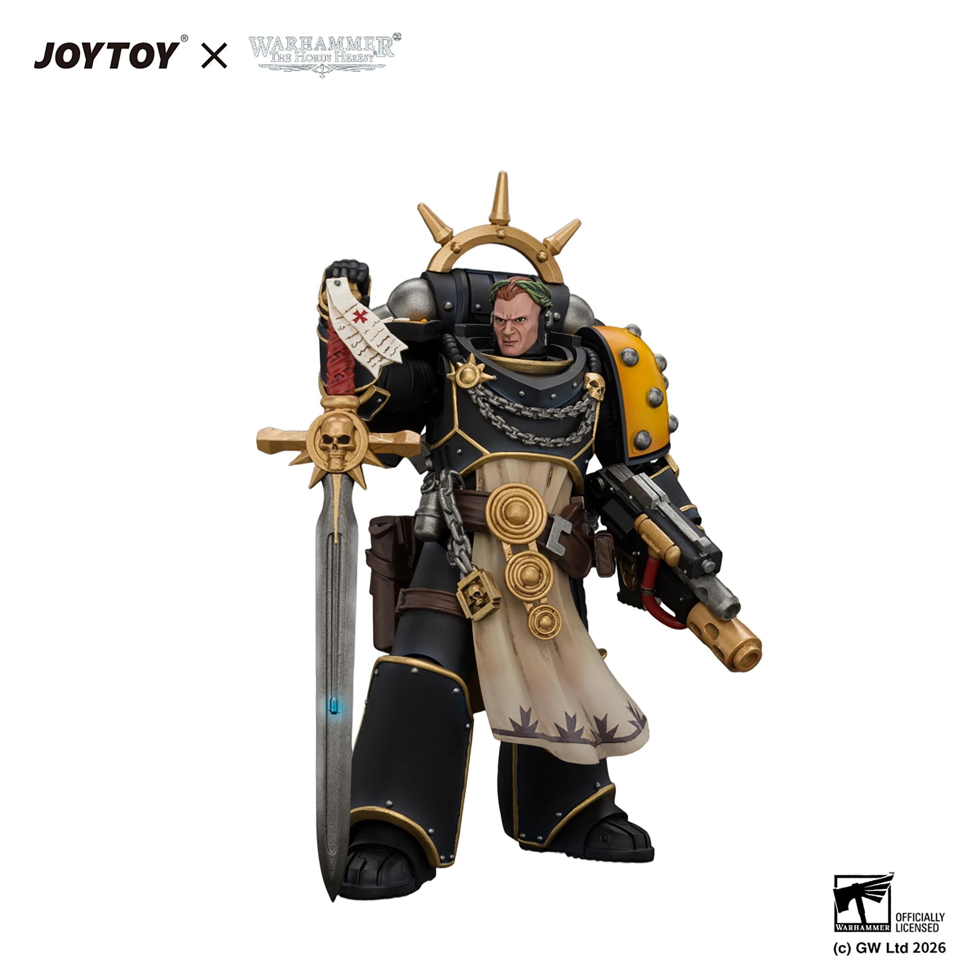 JoyToy Imperial Fists Champion Consul action figure 12cm