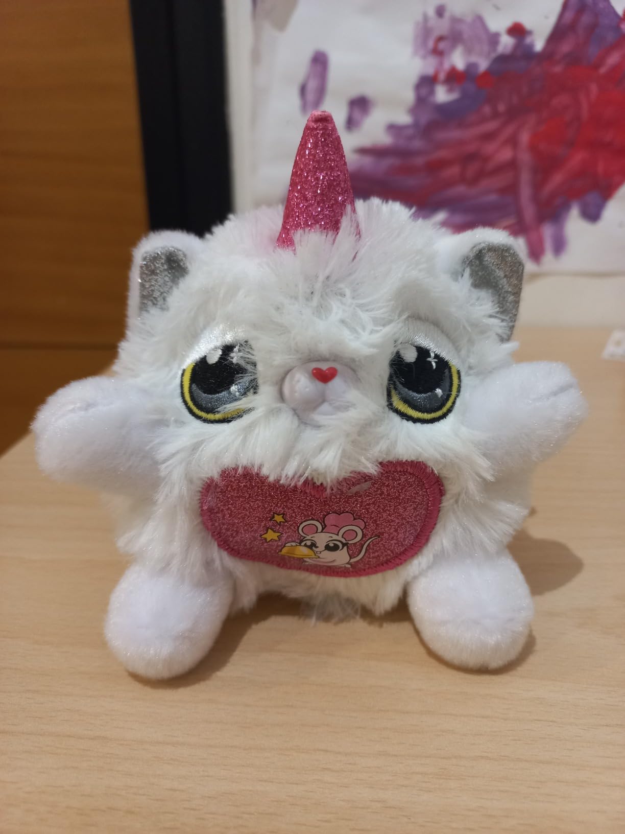 Rainbocorns Kittycorn Surprise Peluche Gatto Cincillà Bolle