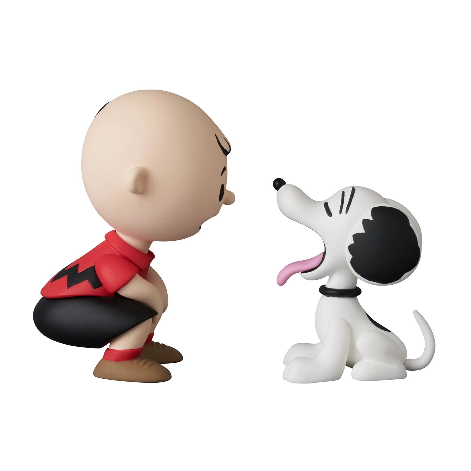 Medicom UDF Charlie Brown e Snoopy Sbadiglio figure vinile