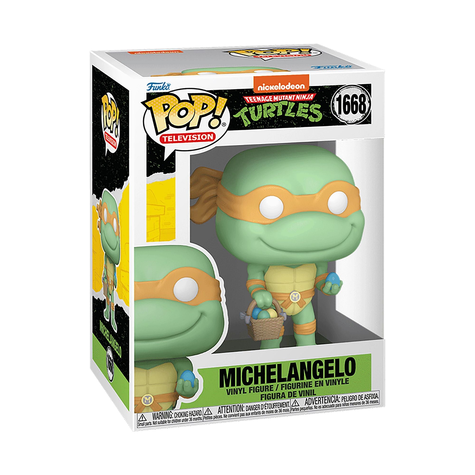 Funko TMNT Pop Michaelangelo Easter figure vinile