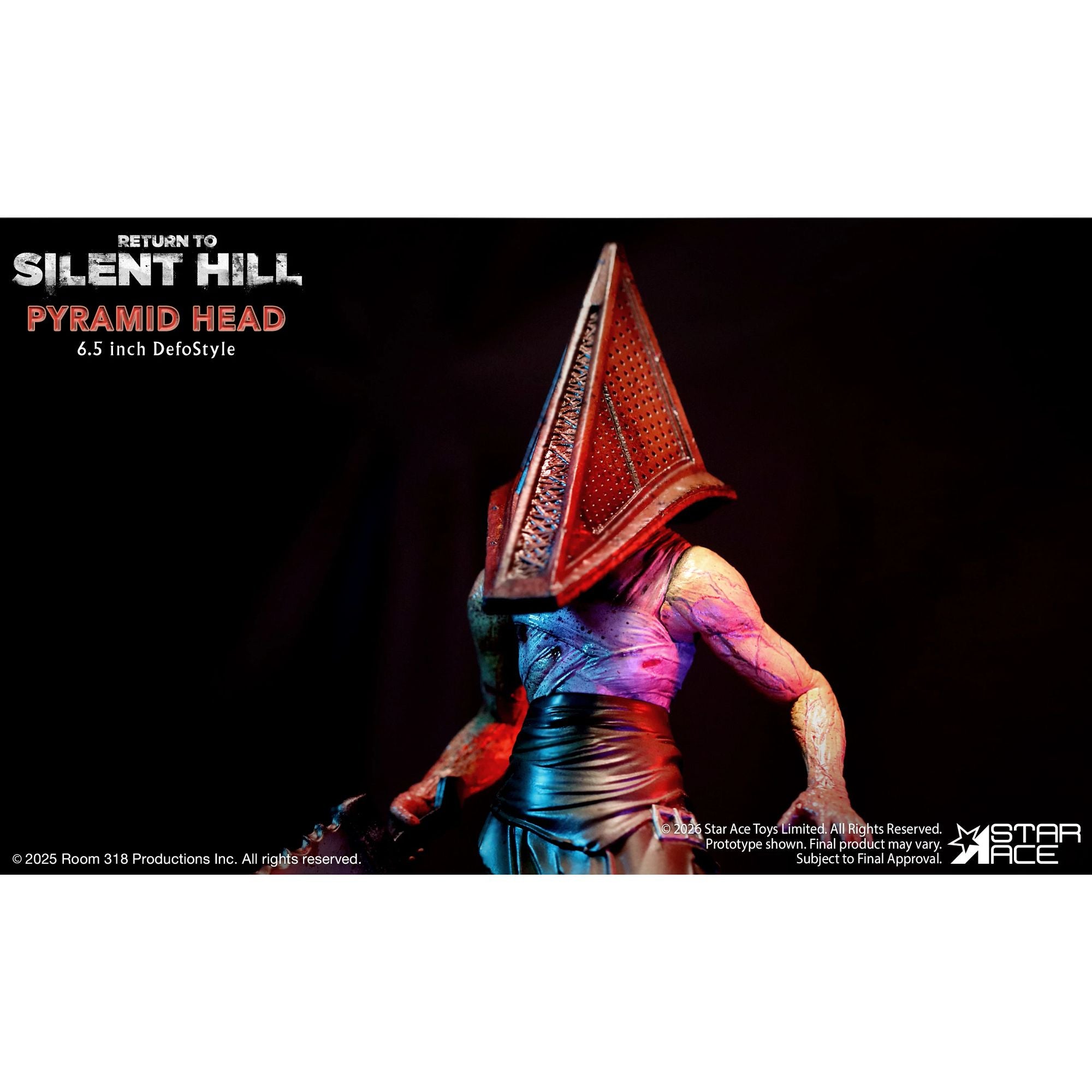 Star Ace Pyramid Head Silent Hill figure vinile 20 cm