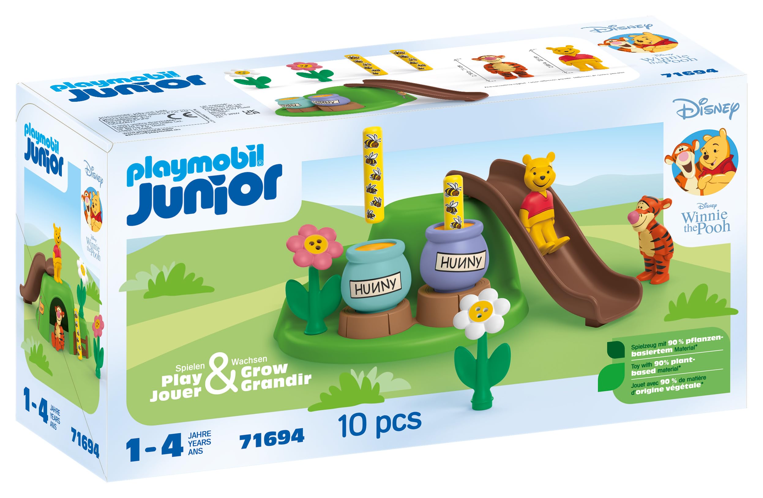 Playmobil Junior Disney 71694 giardino api Winnie Pooh Tigro 12 mesi